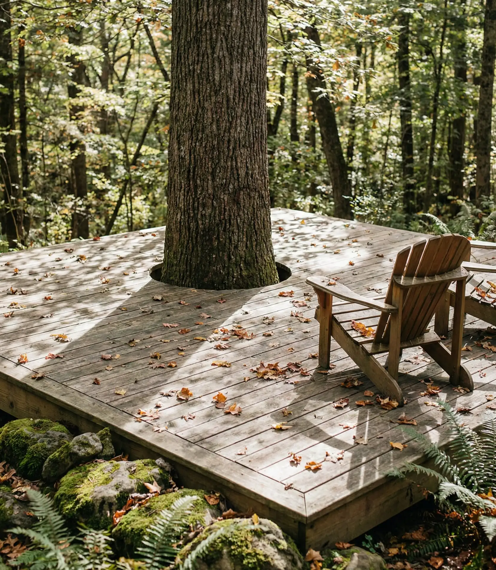 Wooded Deck with Natural Integration 1