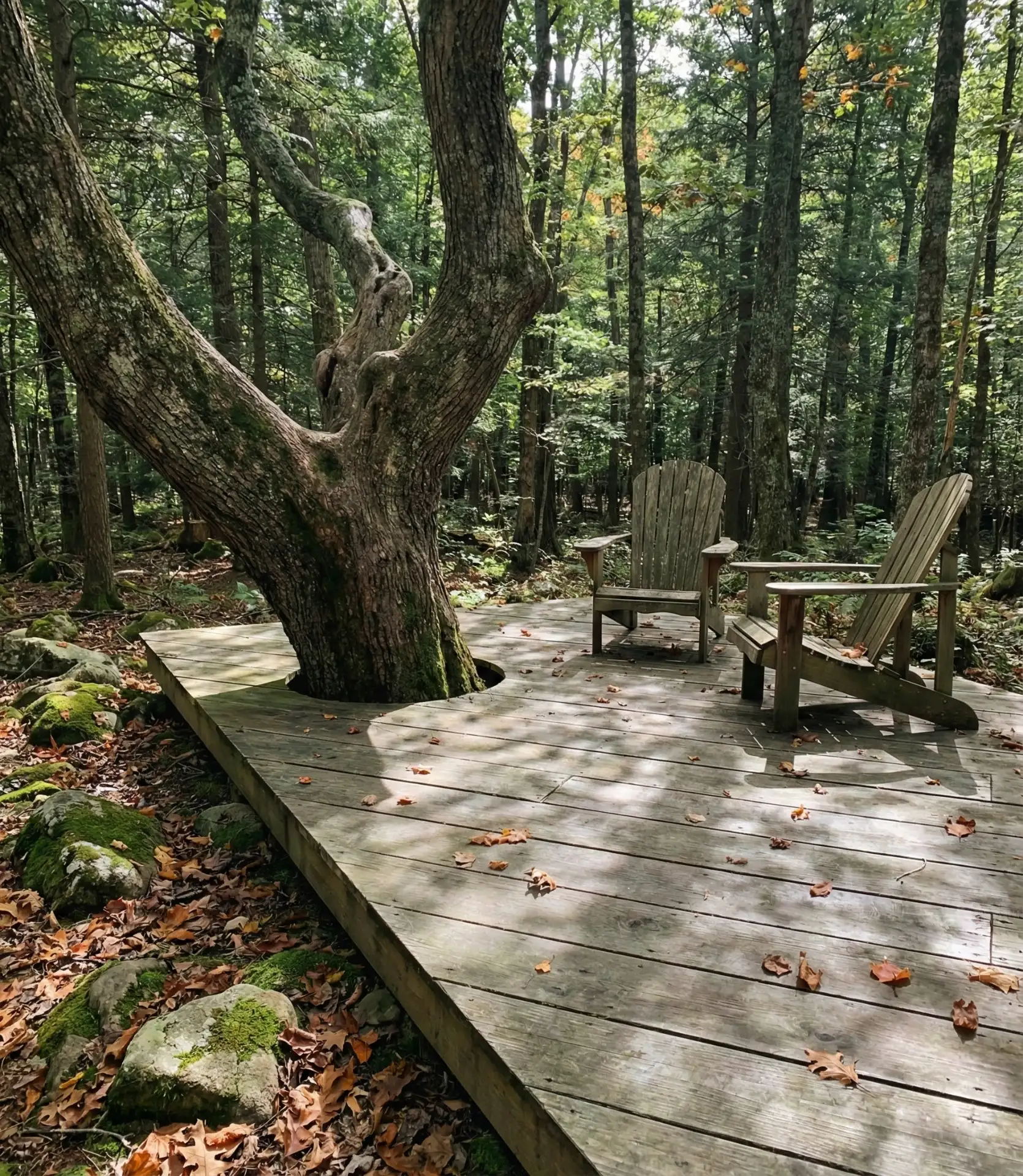 Wooded Deck with Natural Integration 2
