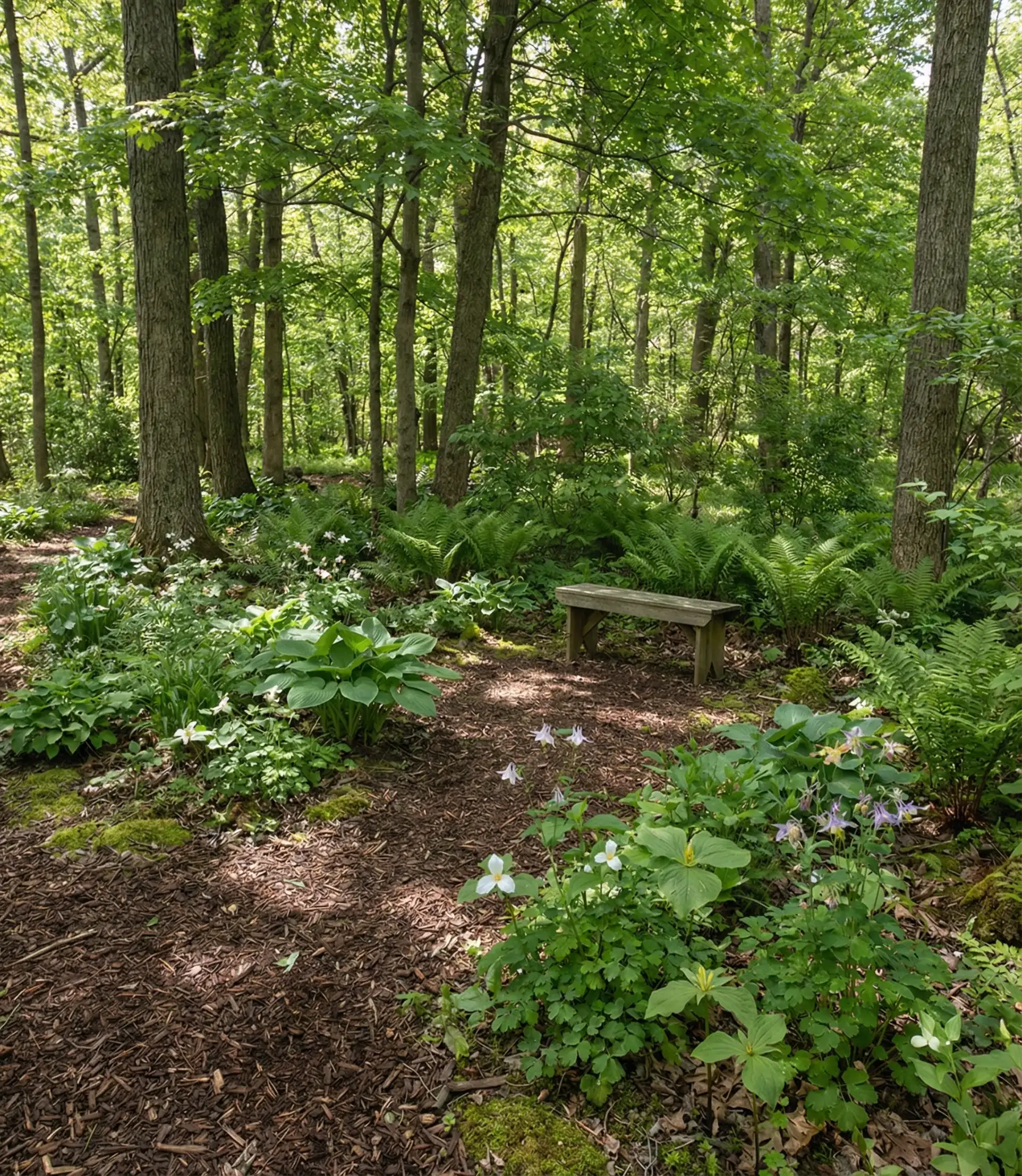 Woodland Edge with Natural Plantings 1