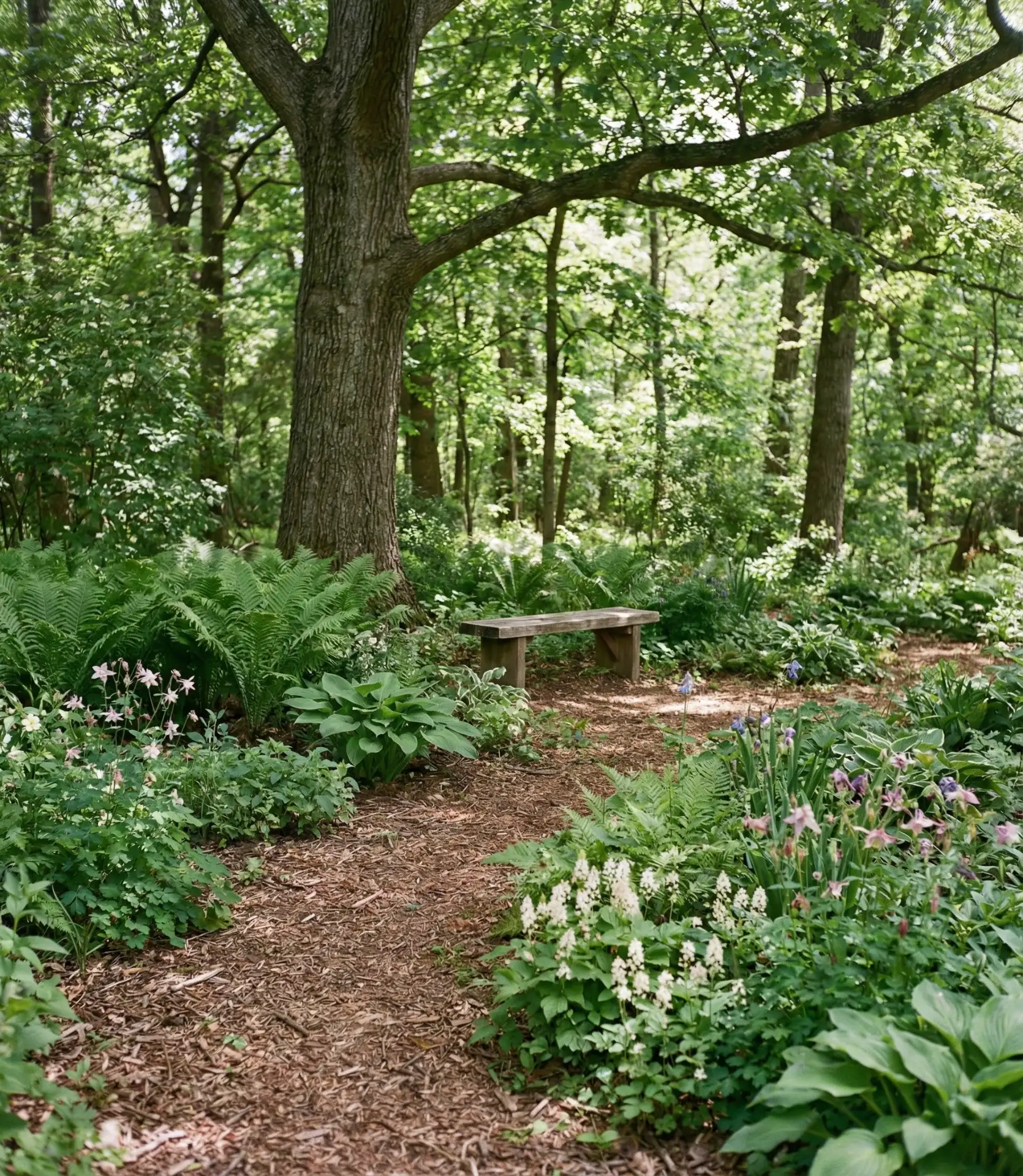 Woodland Edge with Natural Plantings 2