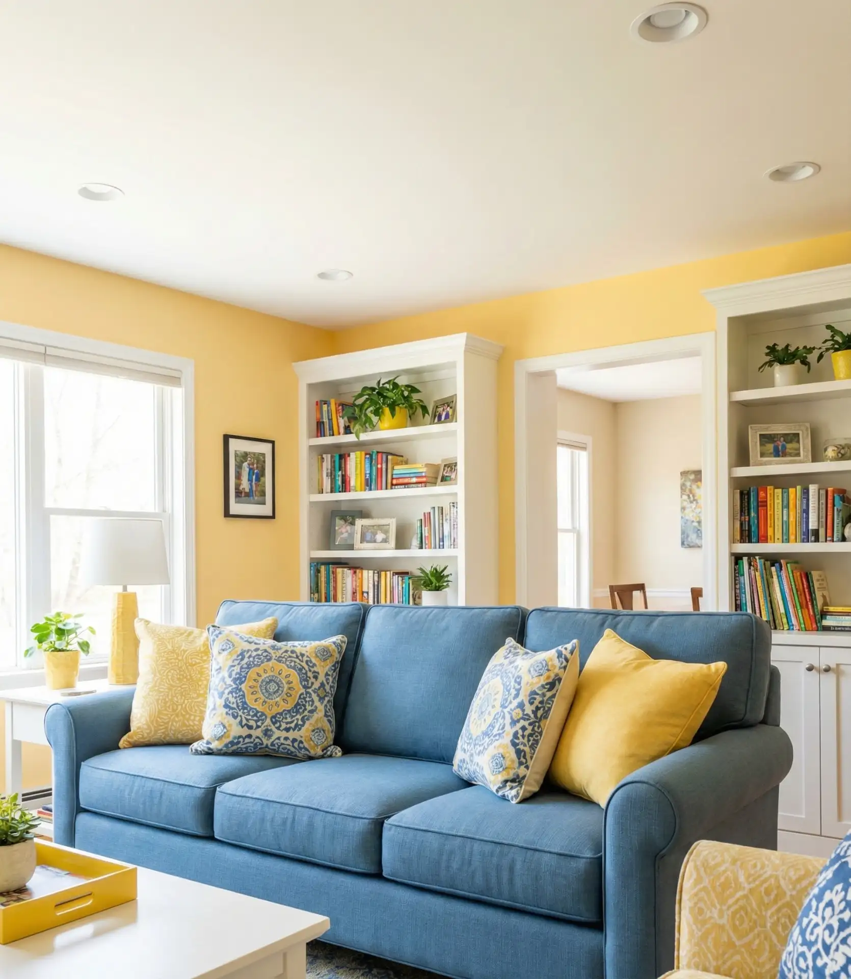 Yellow and Blue Complementary Energy 2