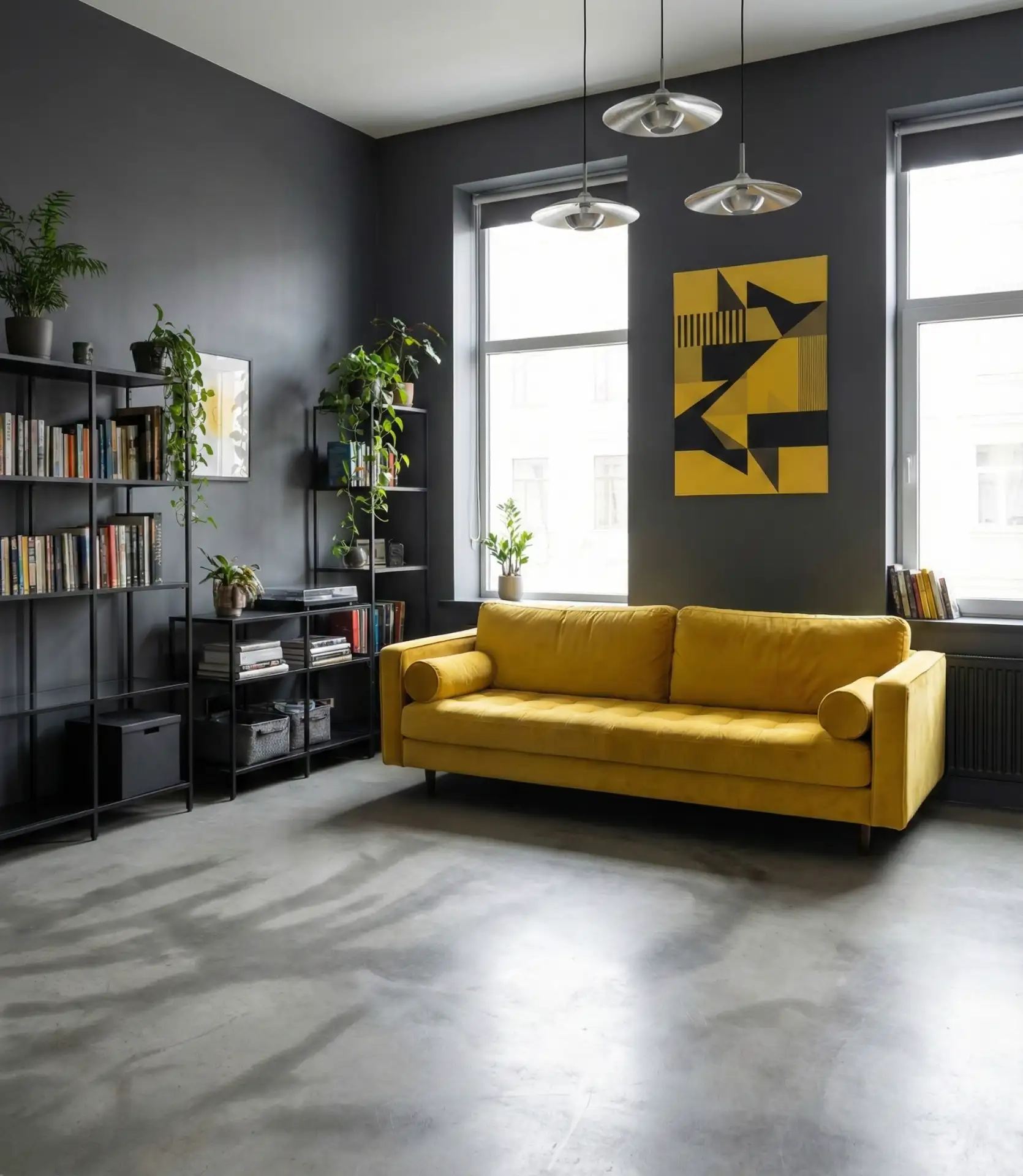 Yellow and Gray Contemporary Sophistication 1