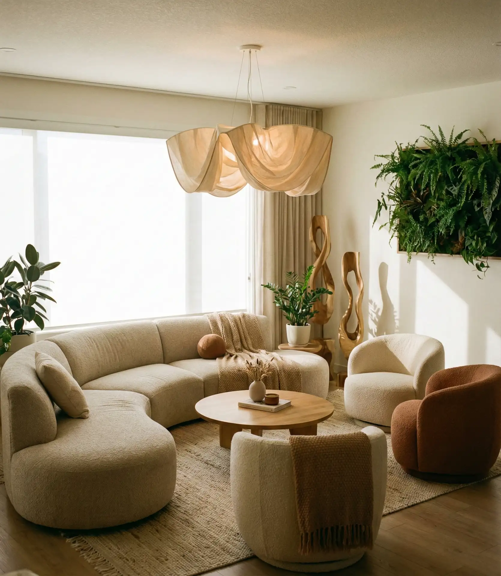 2026 Trend: Curved Furniture and Organic Shapes 2