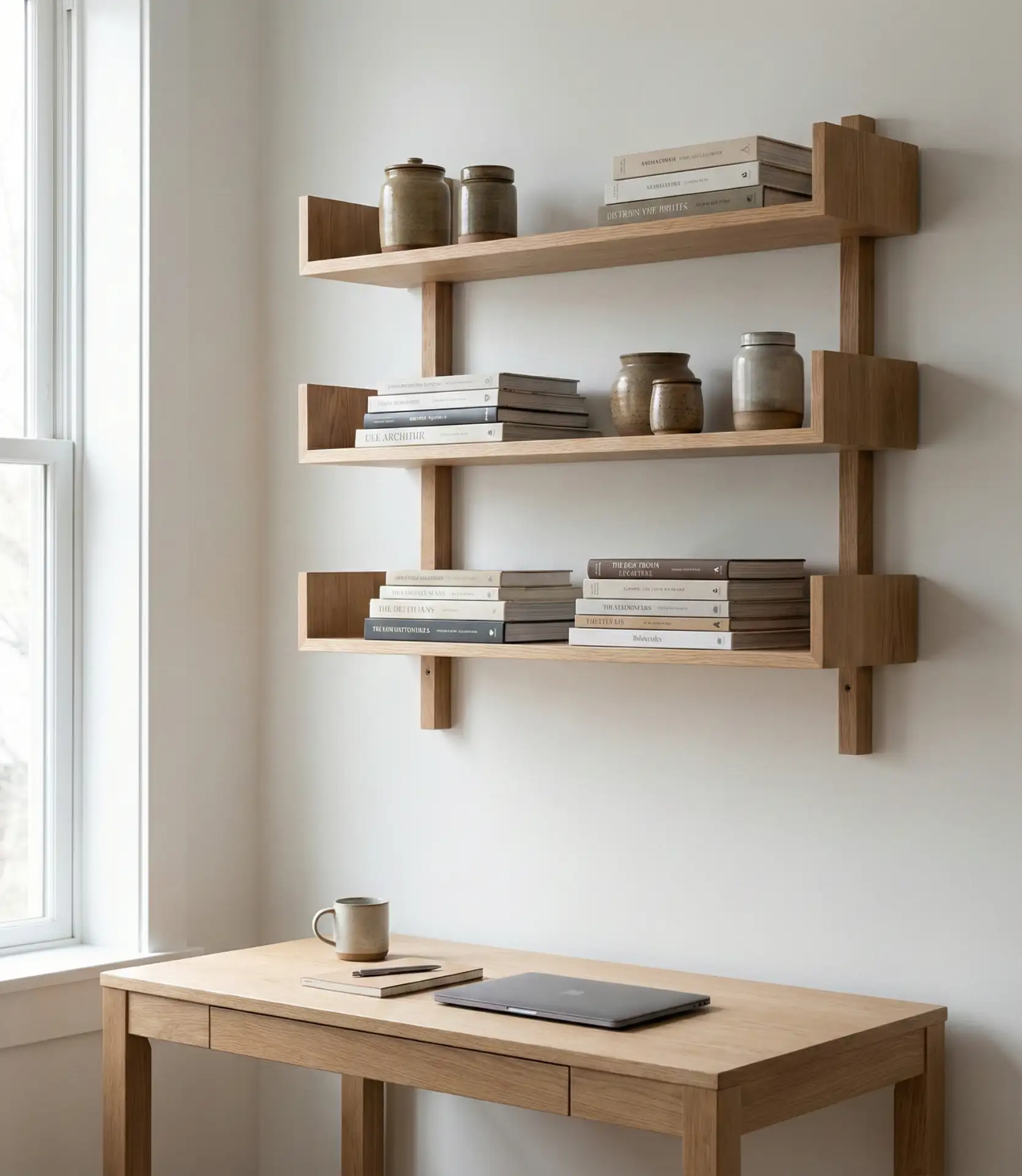 Aesthetic Floating Shelf System 2