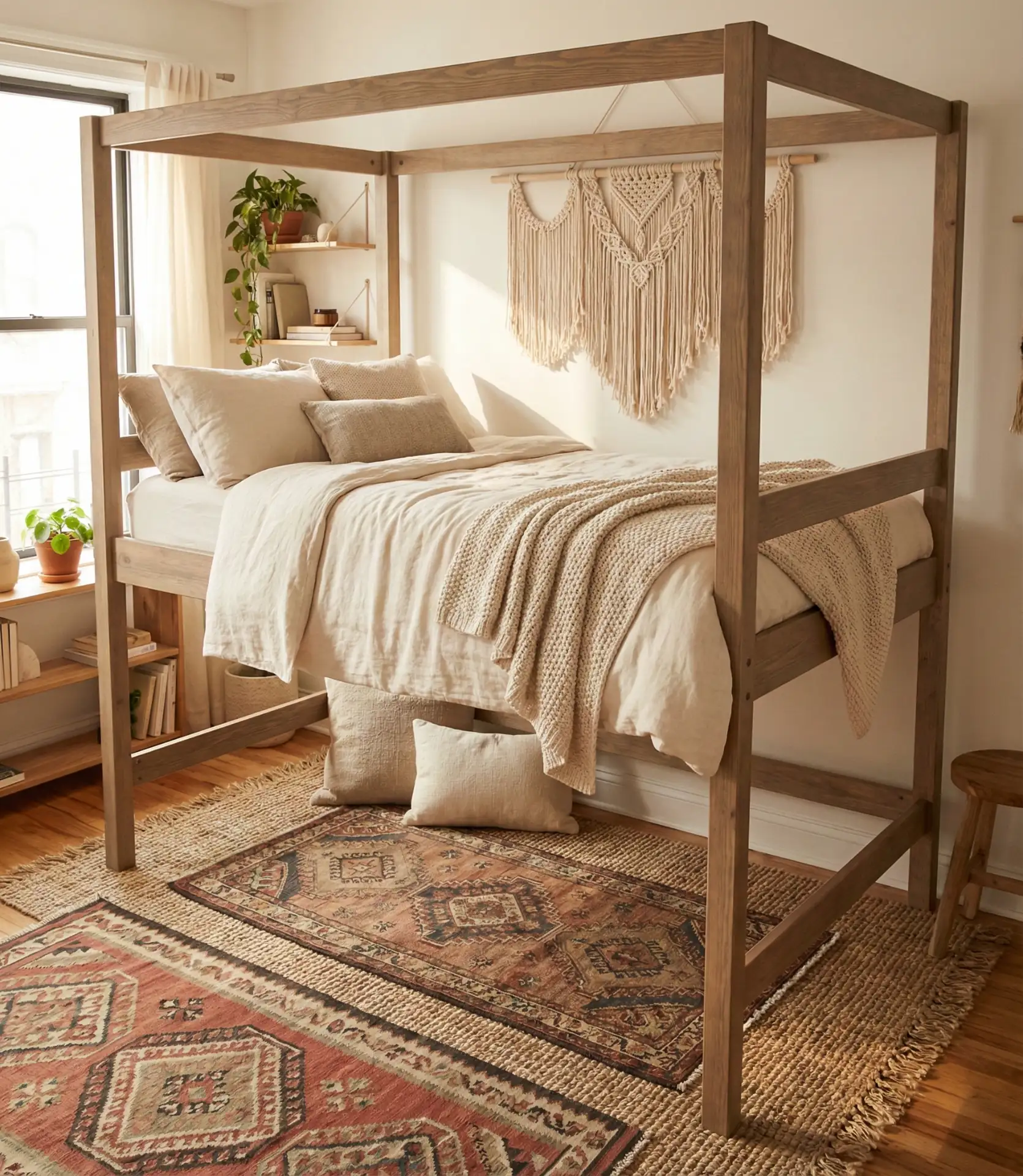 Aesthetic Loft Bed for Small Rooms 1