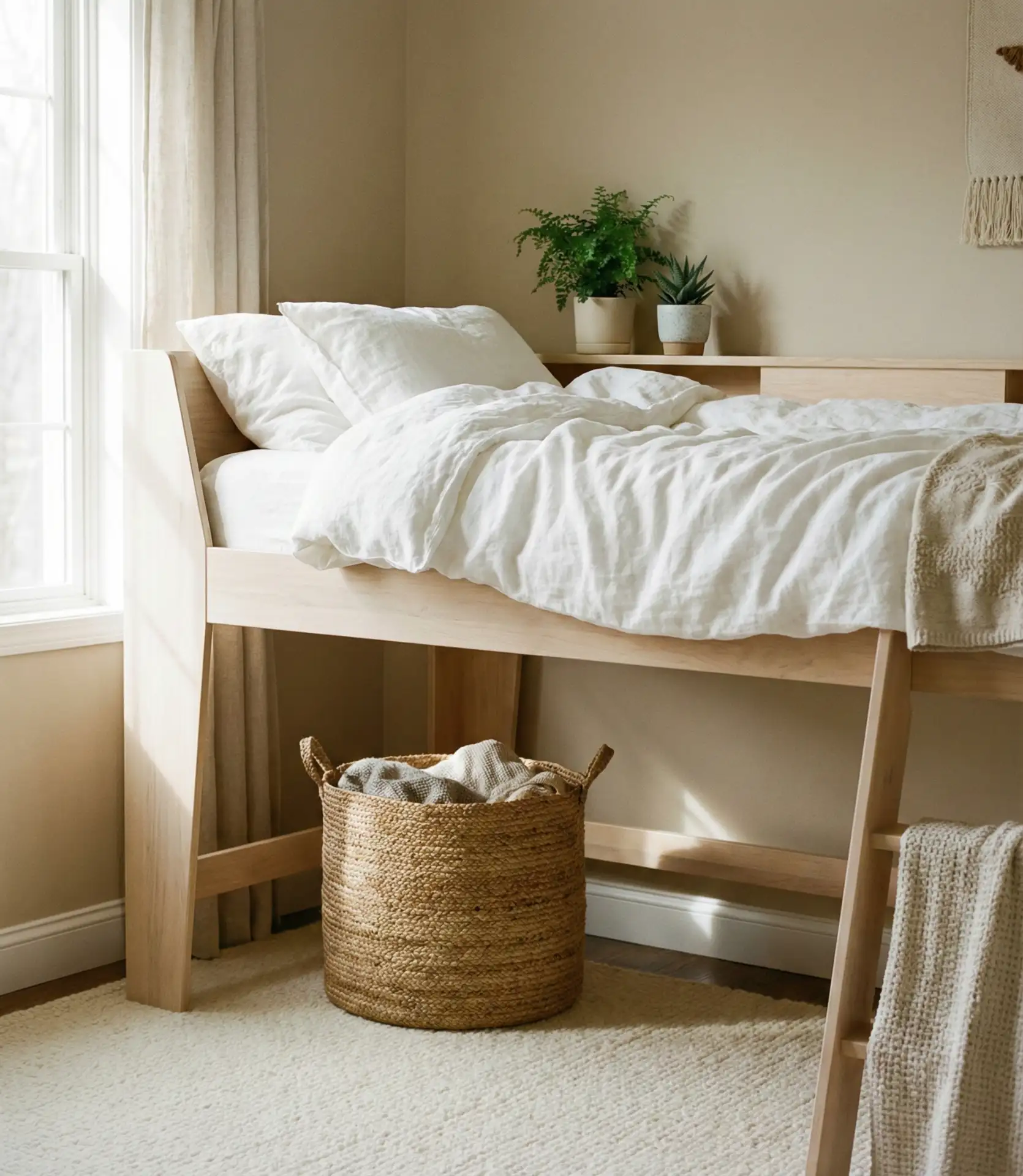 Aesthetic Loft Bed for Small Rooms 2