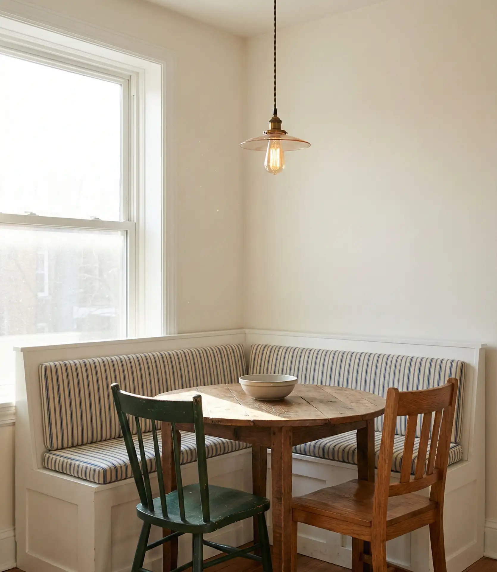 Apartment Dining Nook with Banquette Seating 1