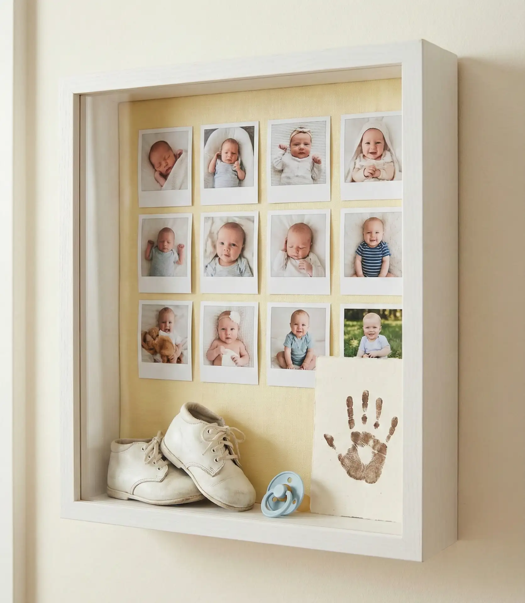 Baby Month Milestone Photo Display 1