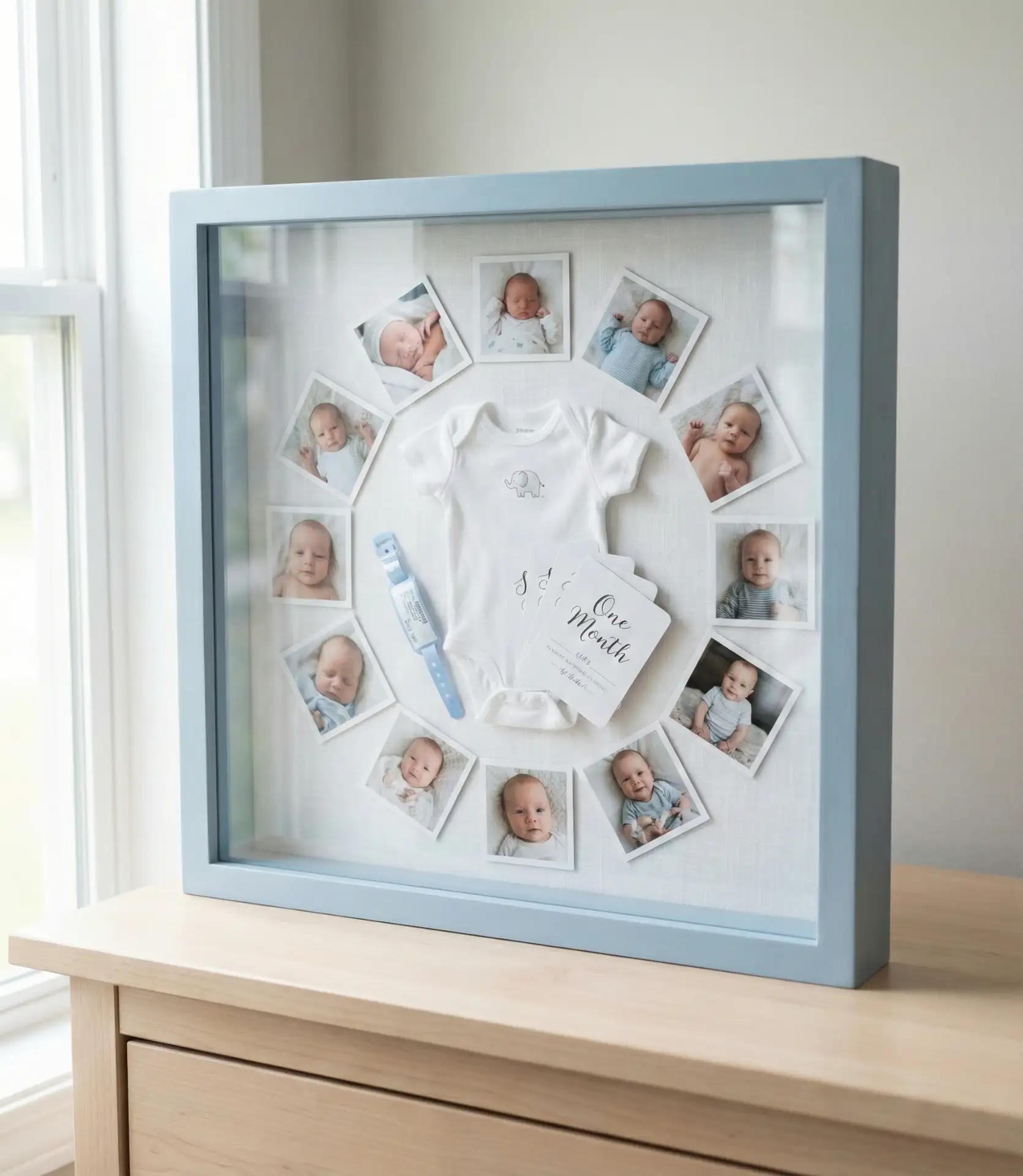 Baby Month Milestone Photo Display 2