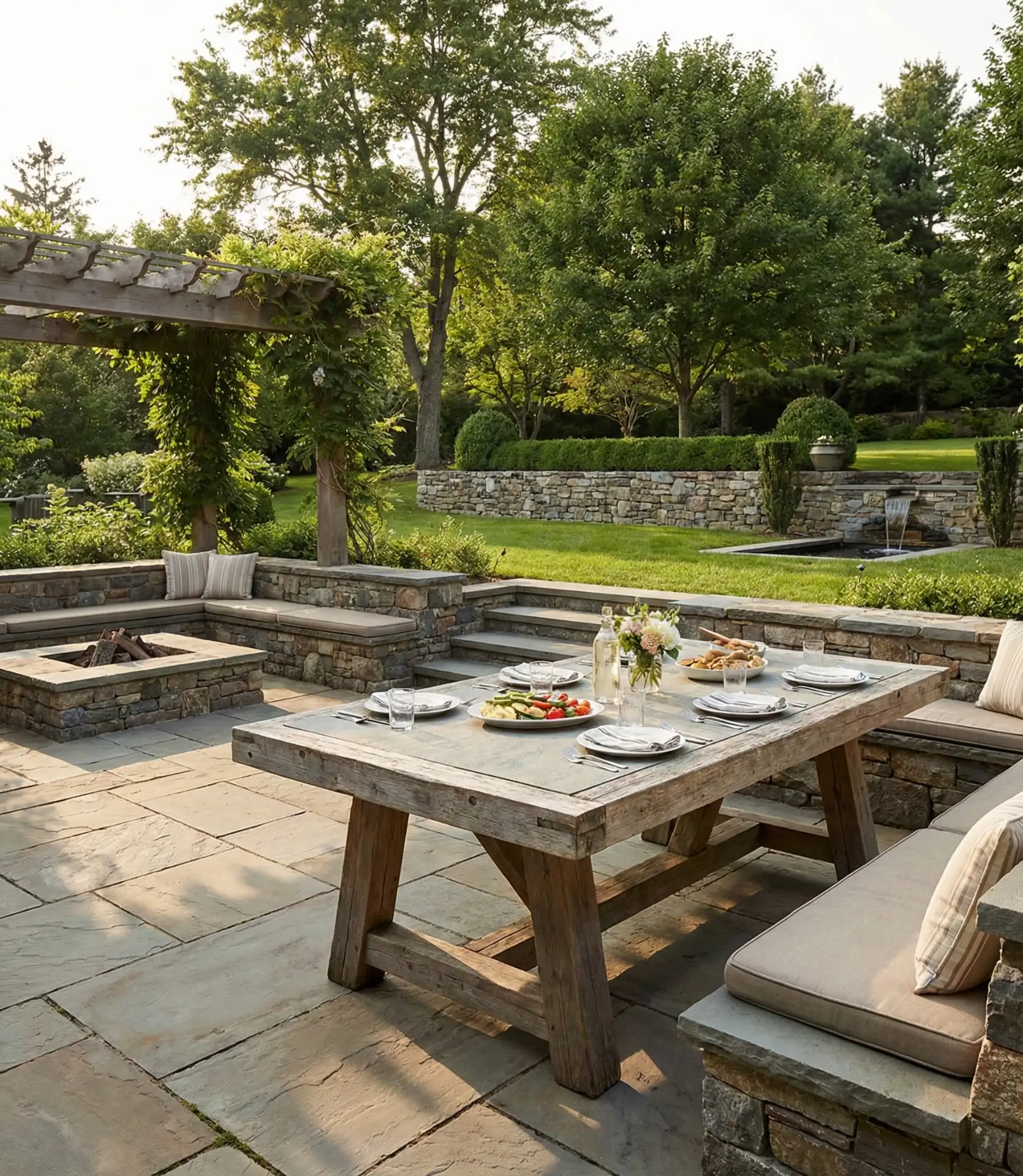 Backyard Focal Point Arrangement 2