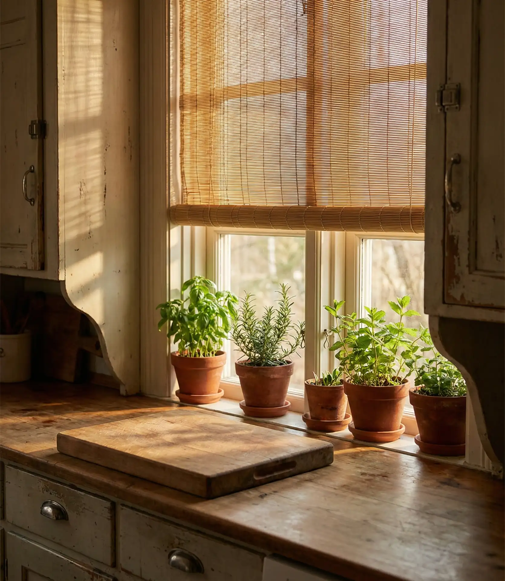 Bamboo Blinds for a Rustic Vibe 1