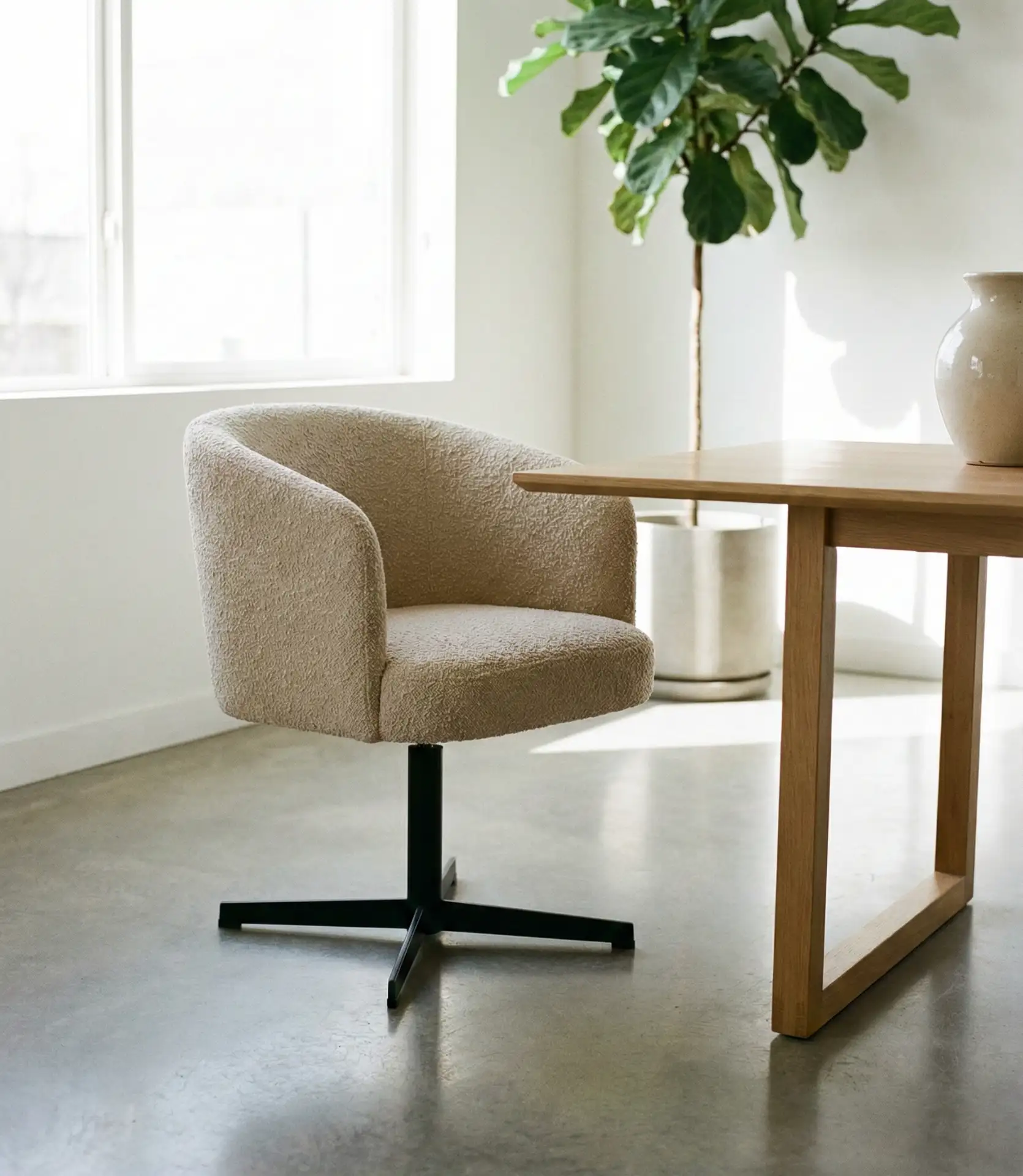 Barrel Chairs with Curved Embracing Backs 2