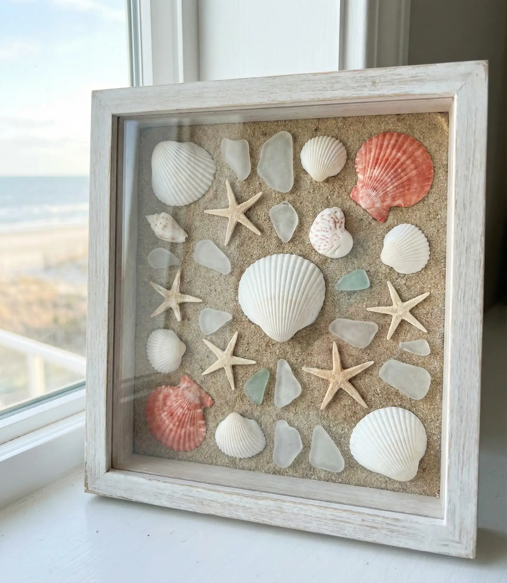 Beach Shell Collection Display 1