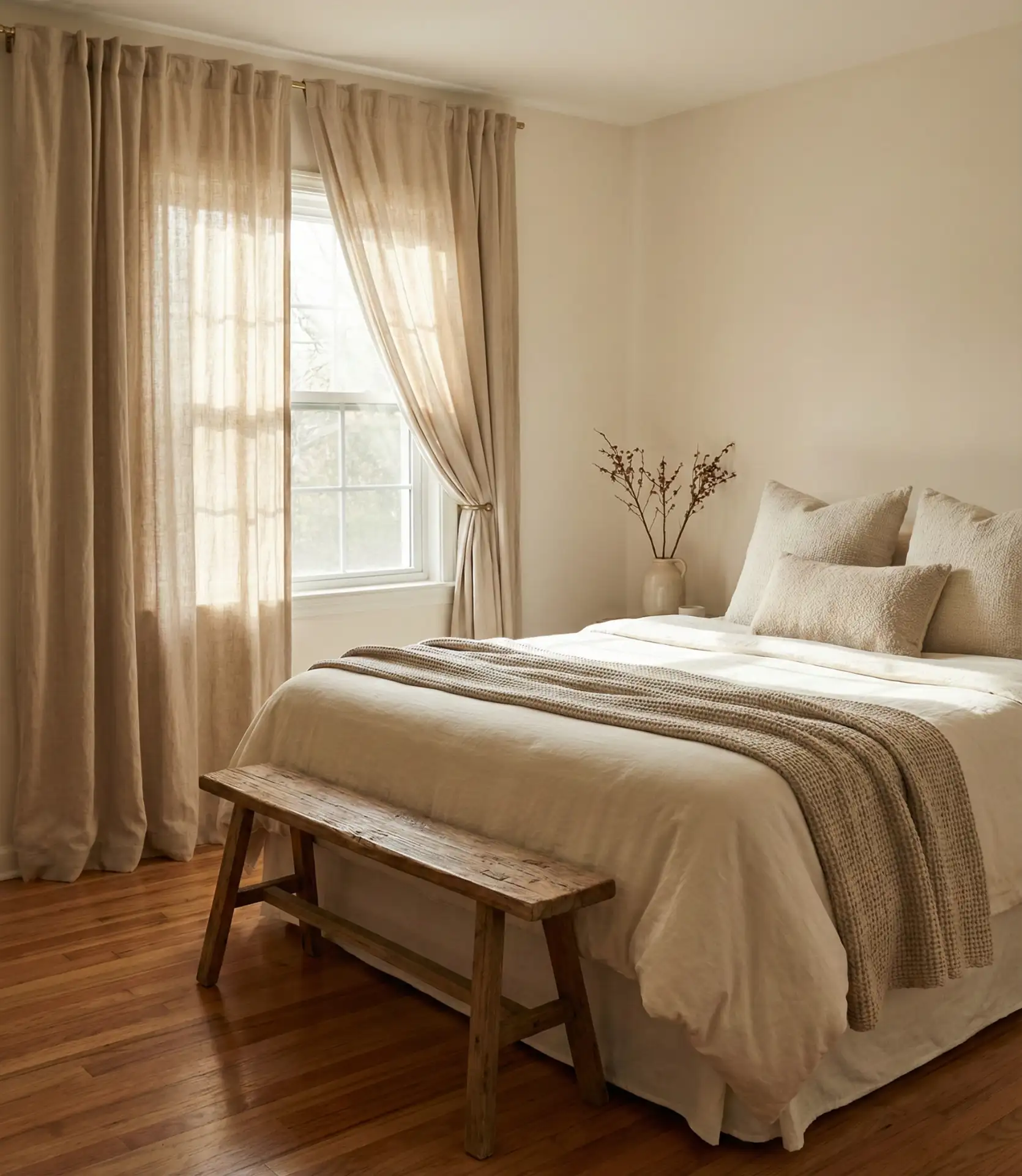 Beige Linen for Timeless Neutrality 1