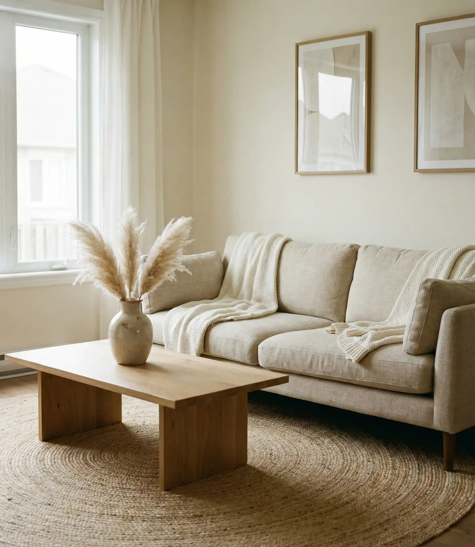 Beige Minimalist Foundation 1