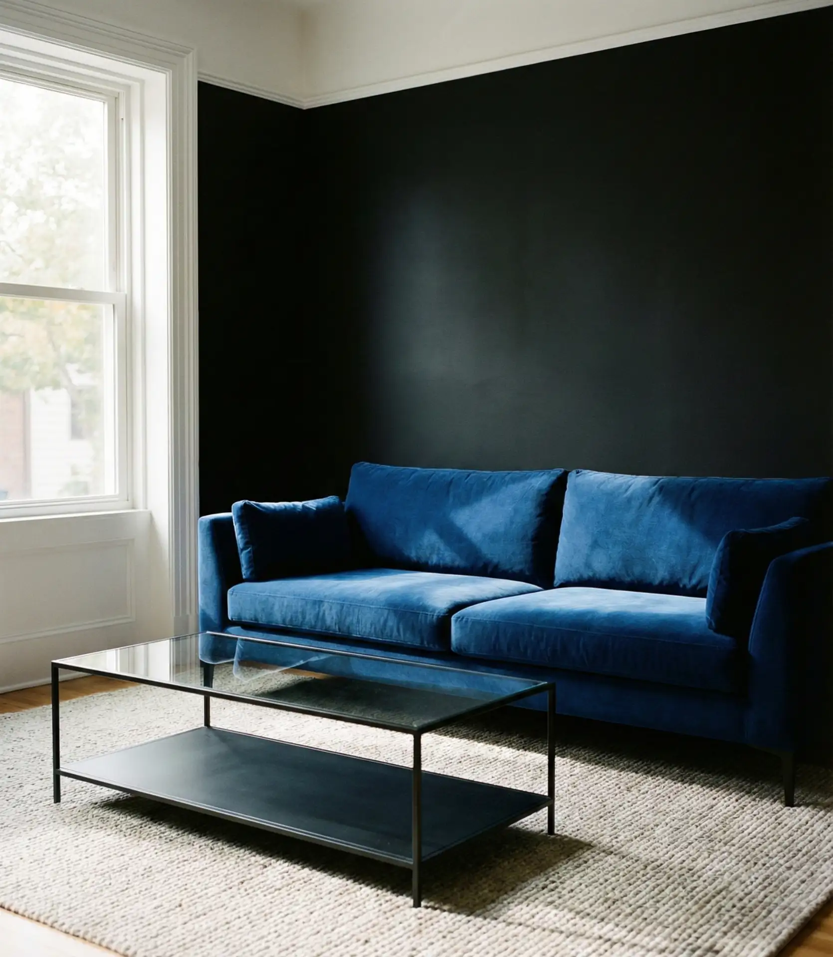 Blue and Black Modern Edge 2