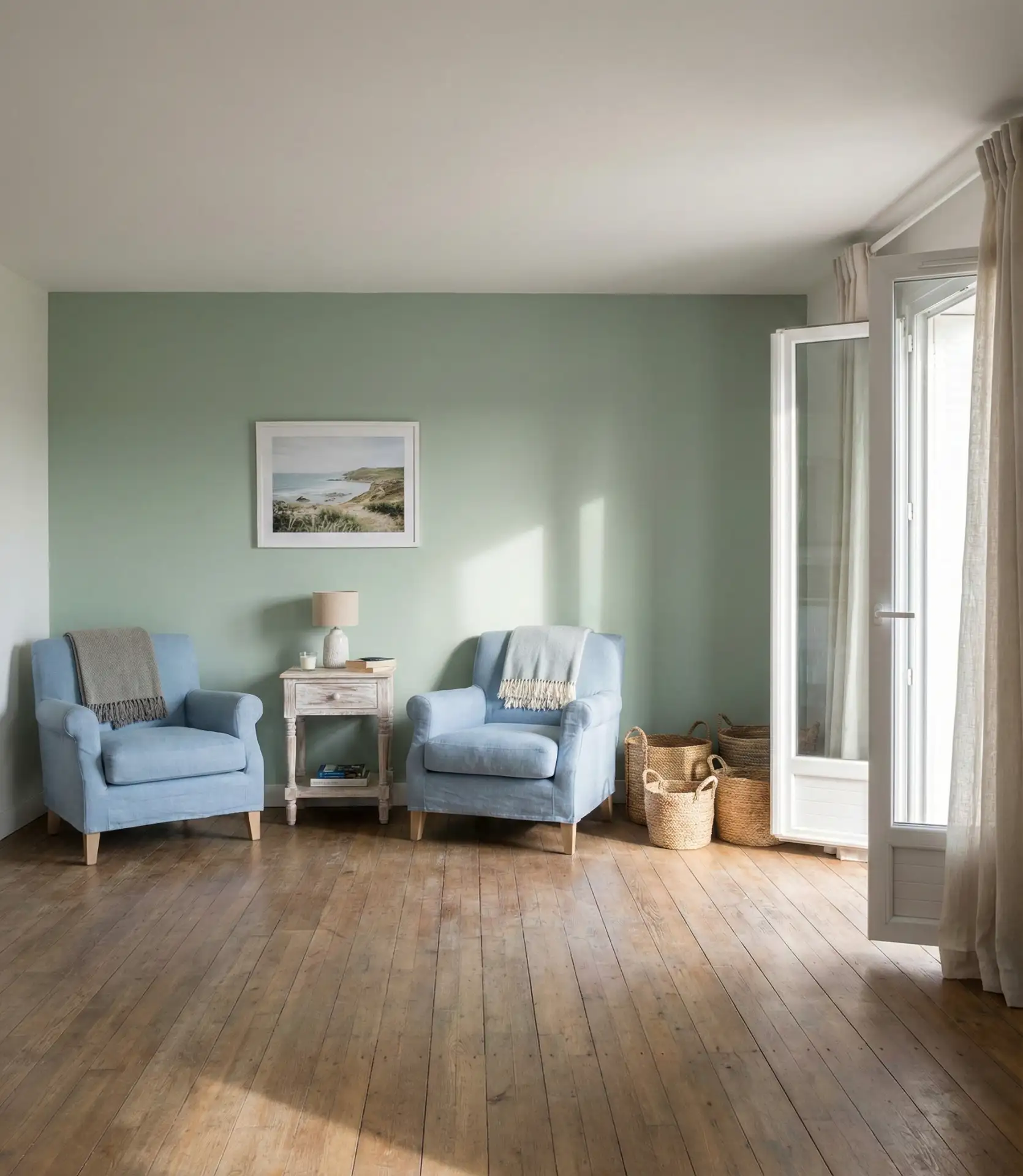 Blue and Green Coastal Blend 2