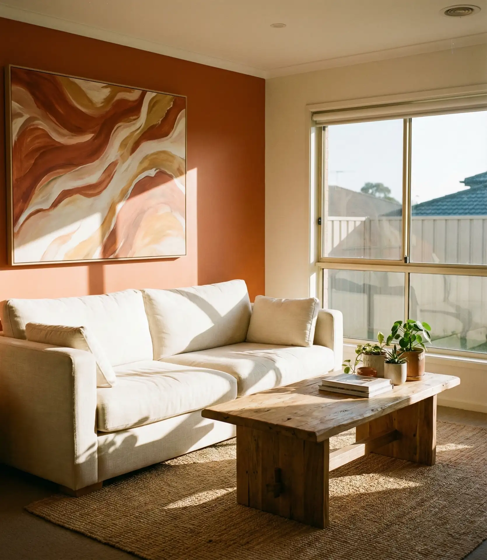 Bold Orange Accent Walls 2