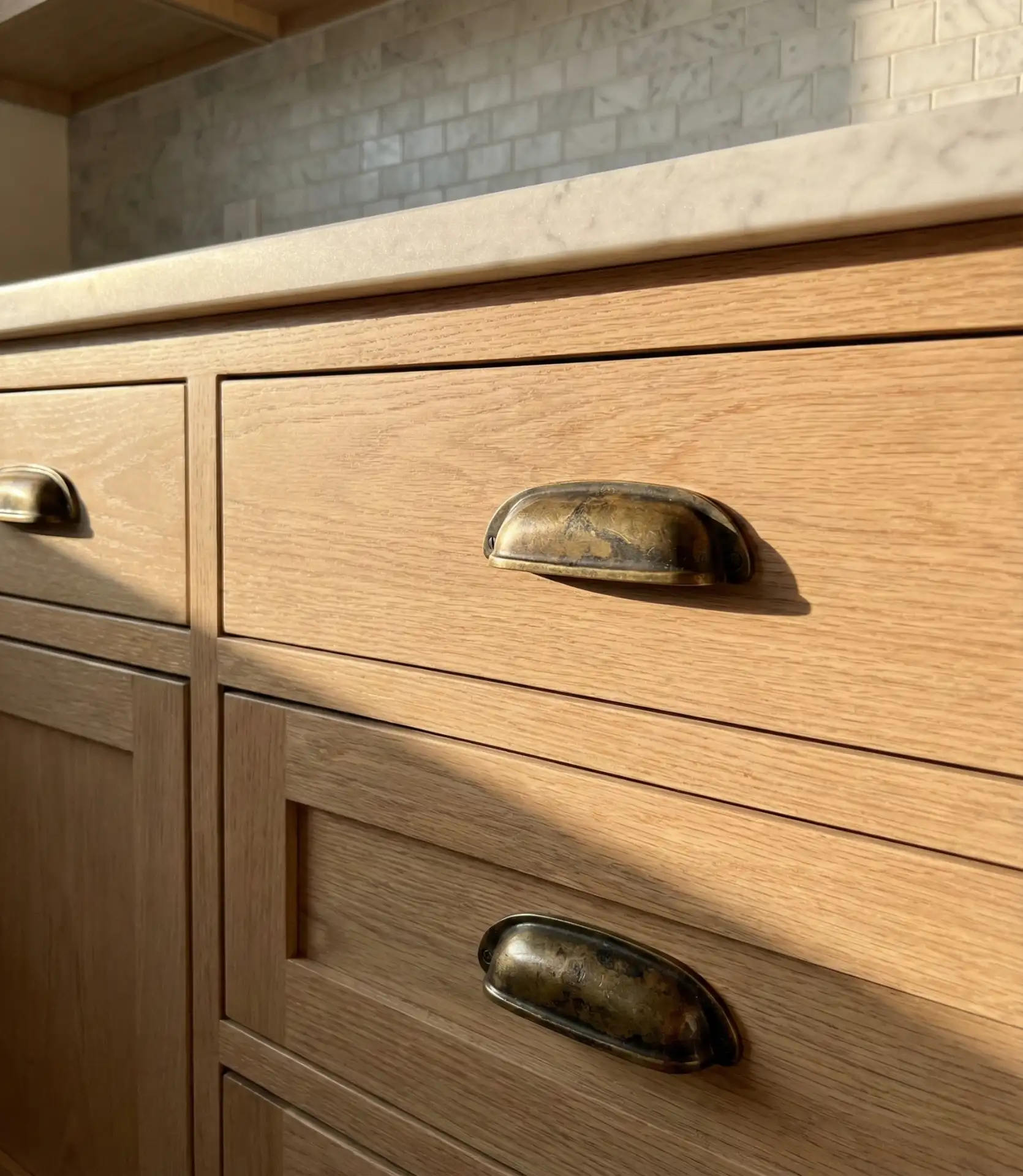 Brass Hardware Warm Accent 1