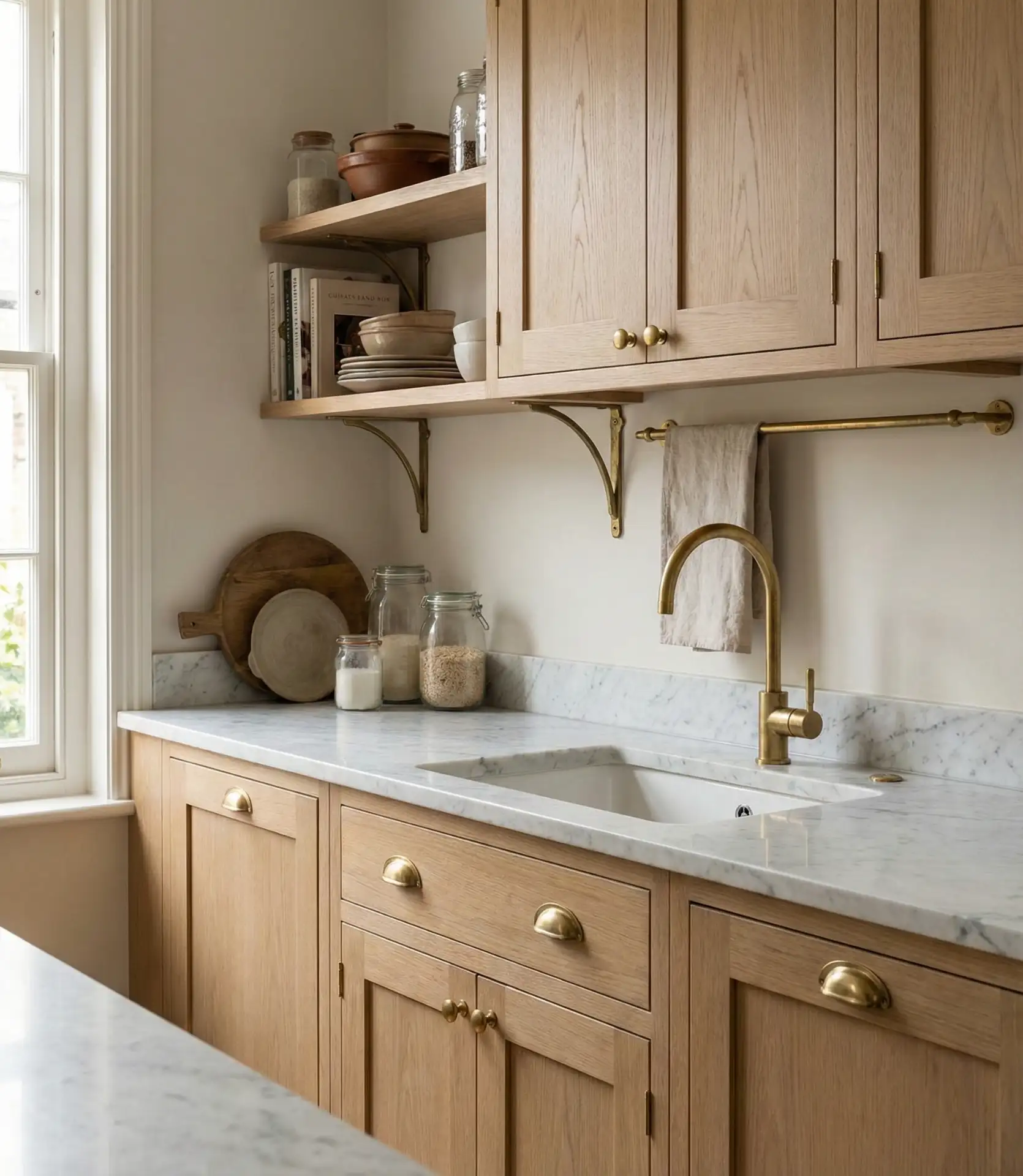 Brass Hardware Warm Accent 2