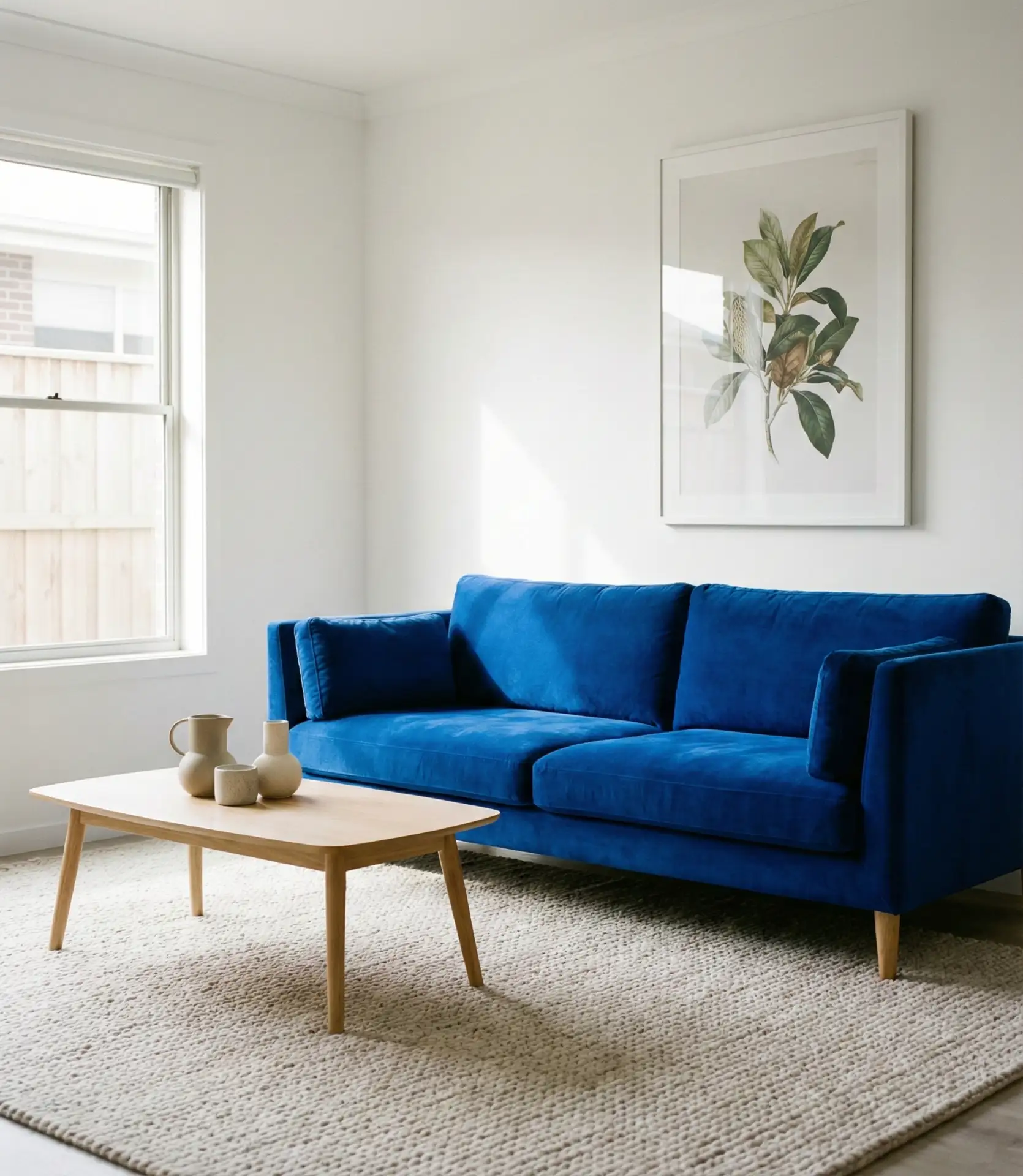 Bright Blue Accent Furniture 1
