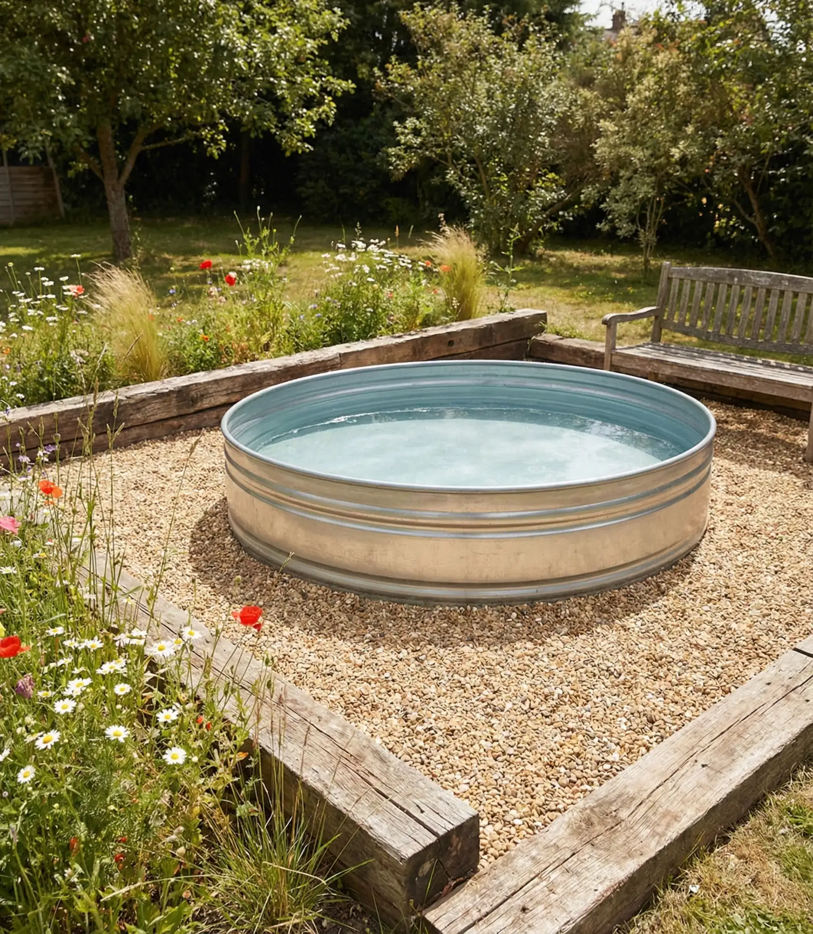 Budget-Friendly Gravel Surround 1