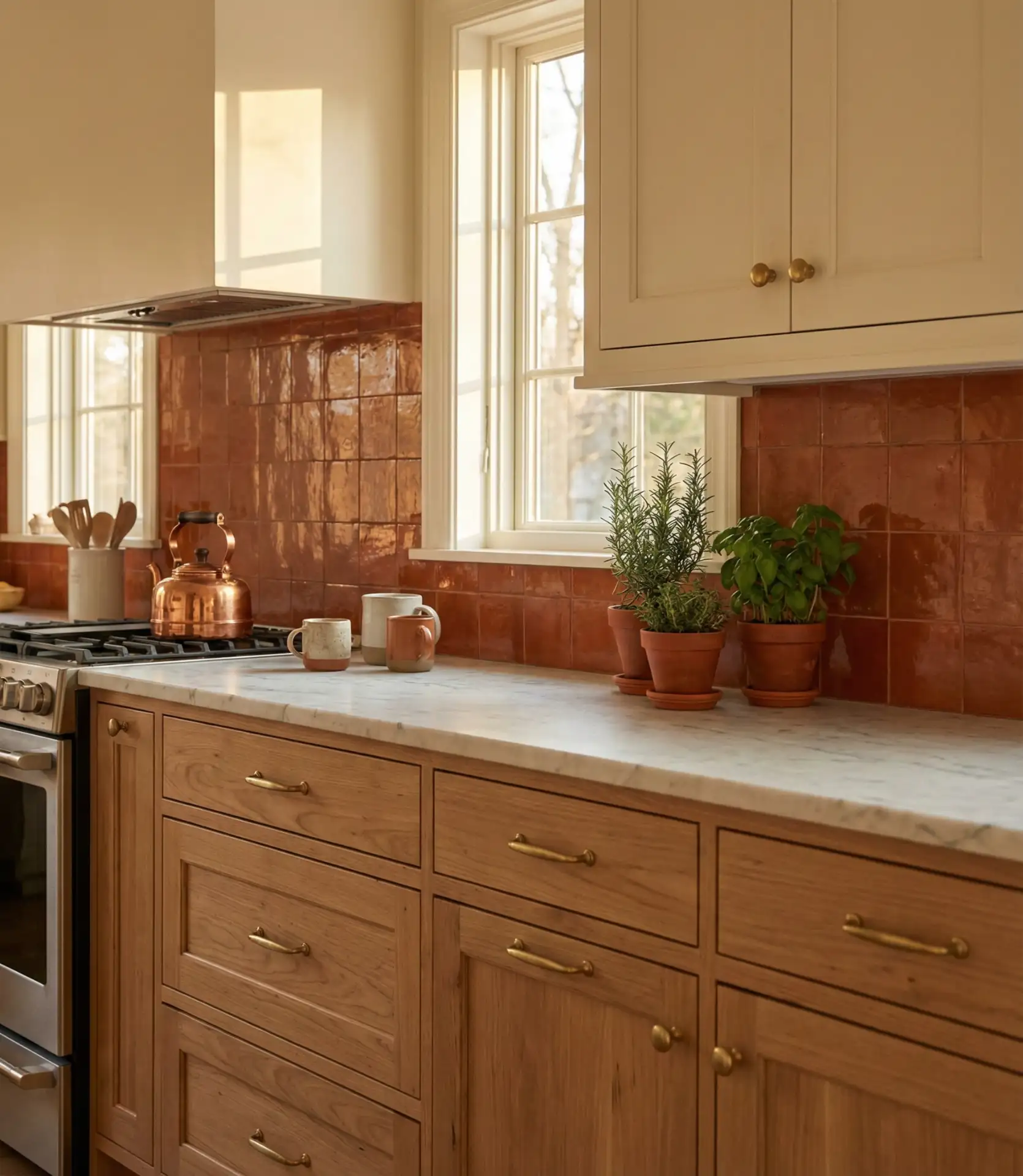 Burnt Orange Accents on Cream Base 2