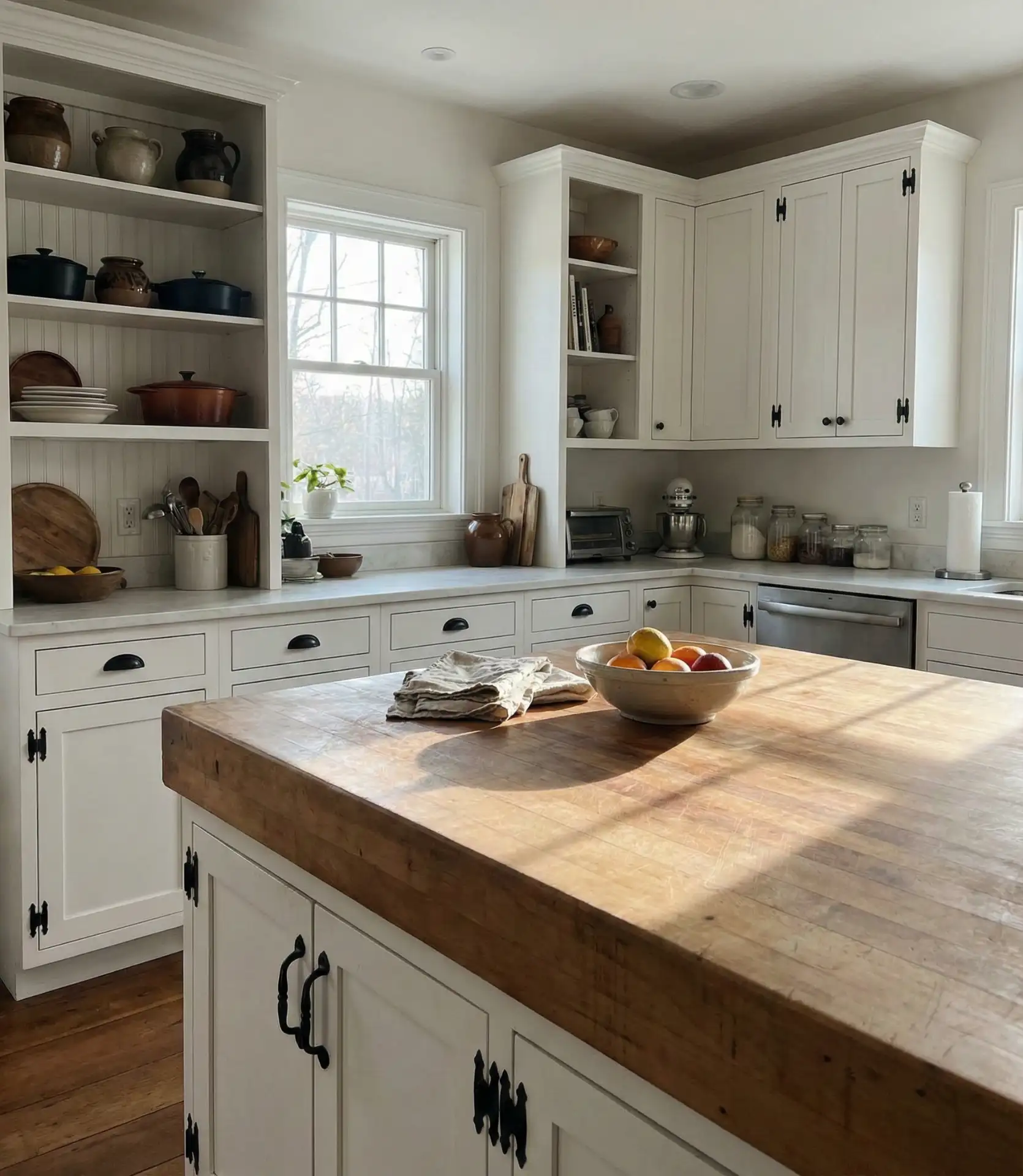 Butcher Block Wooden Countertop Islands 1