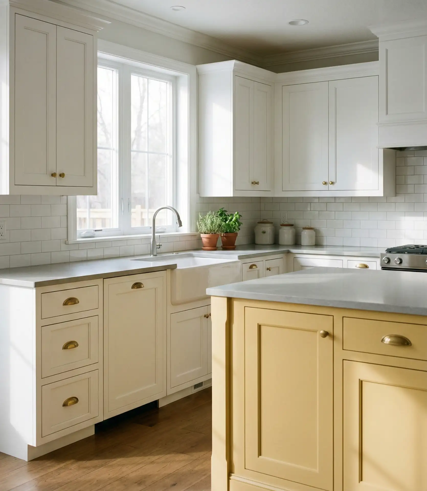 Buttery Yellow Accents on Neutral Base 1