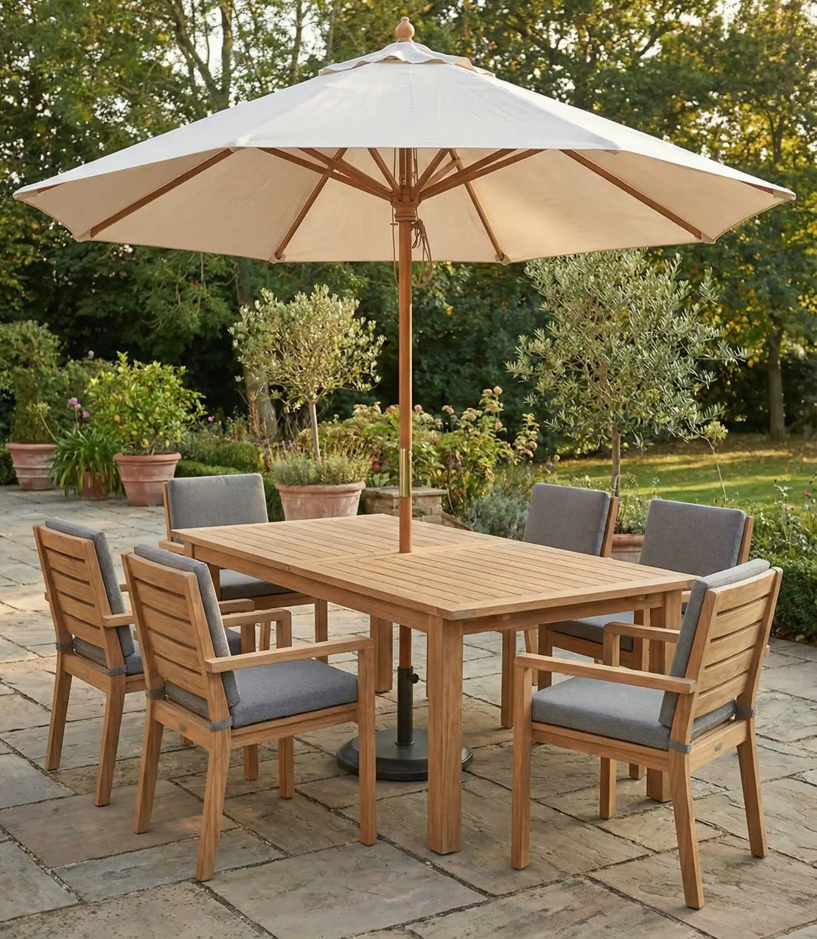 Chairs and Umbrella Combination 1