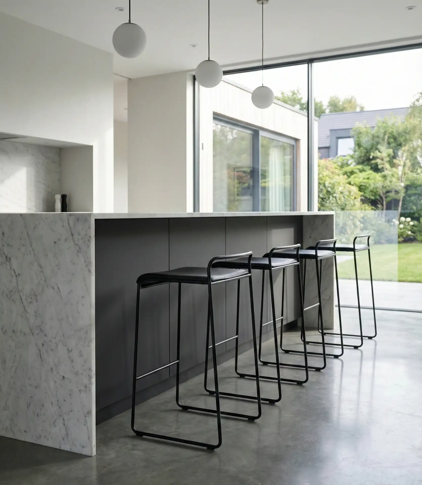 Charcoal Gray and Marble Scheme 2