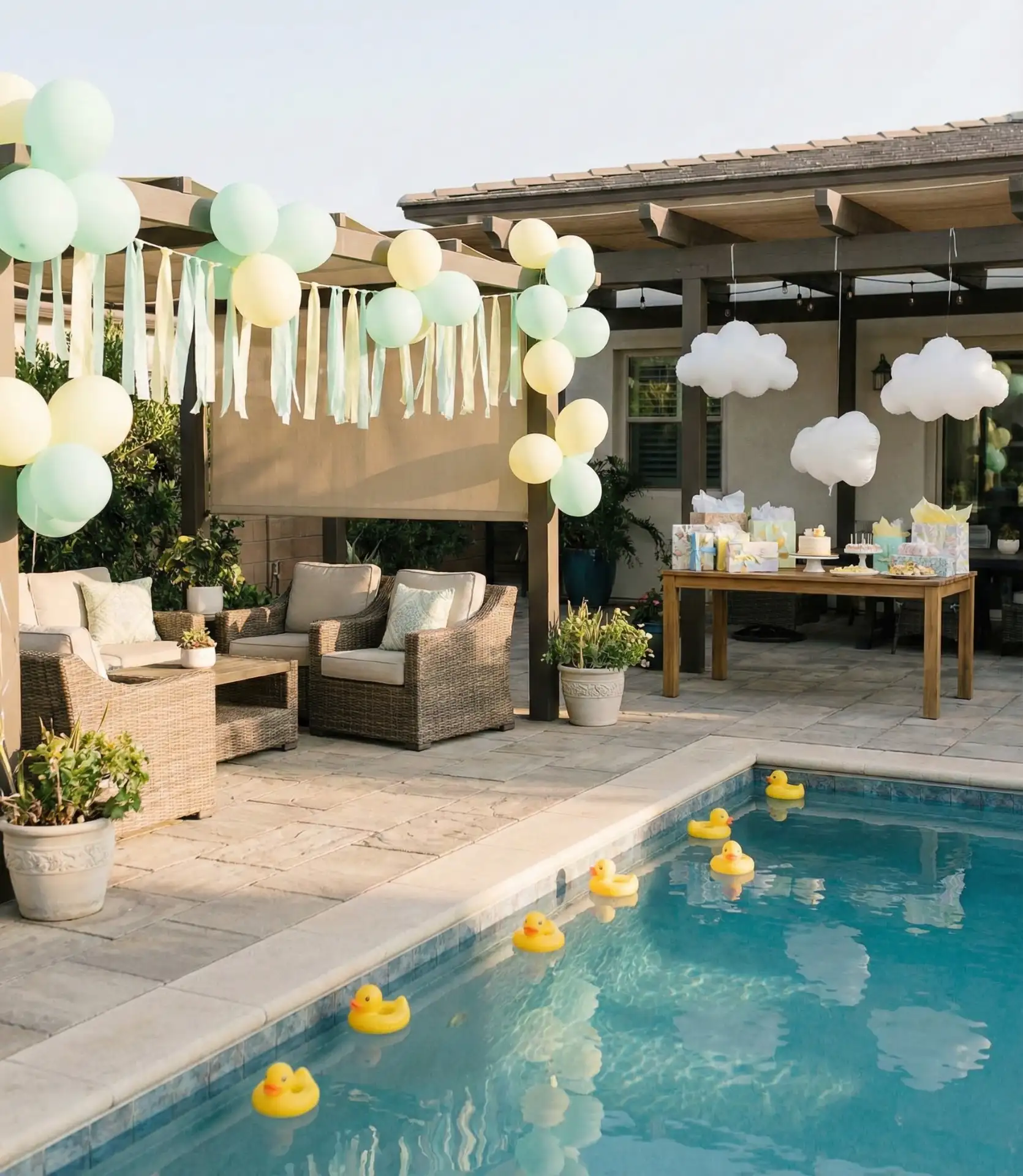 Charming Baby Shower by the Water 1