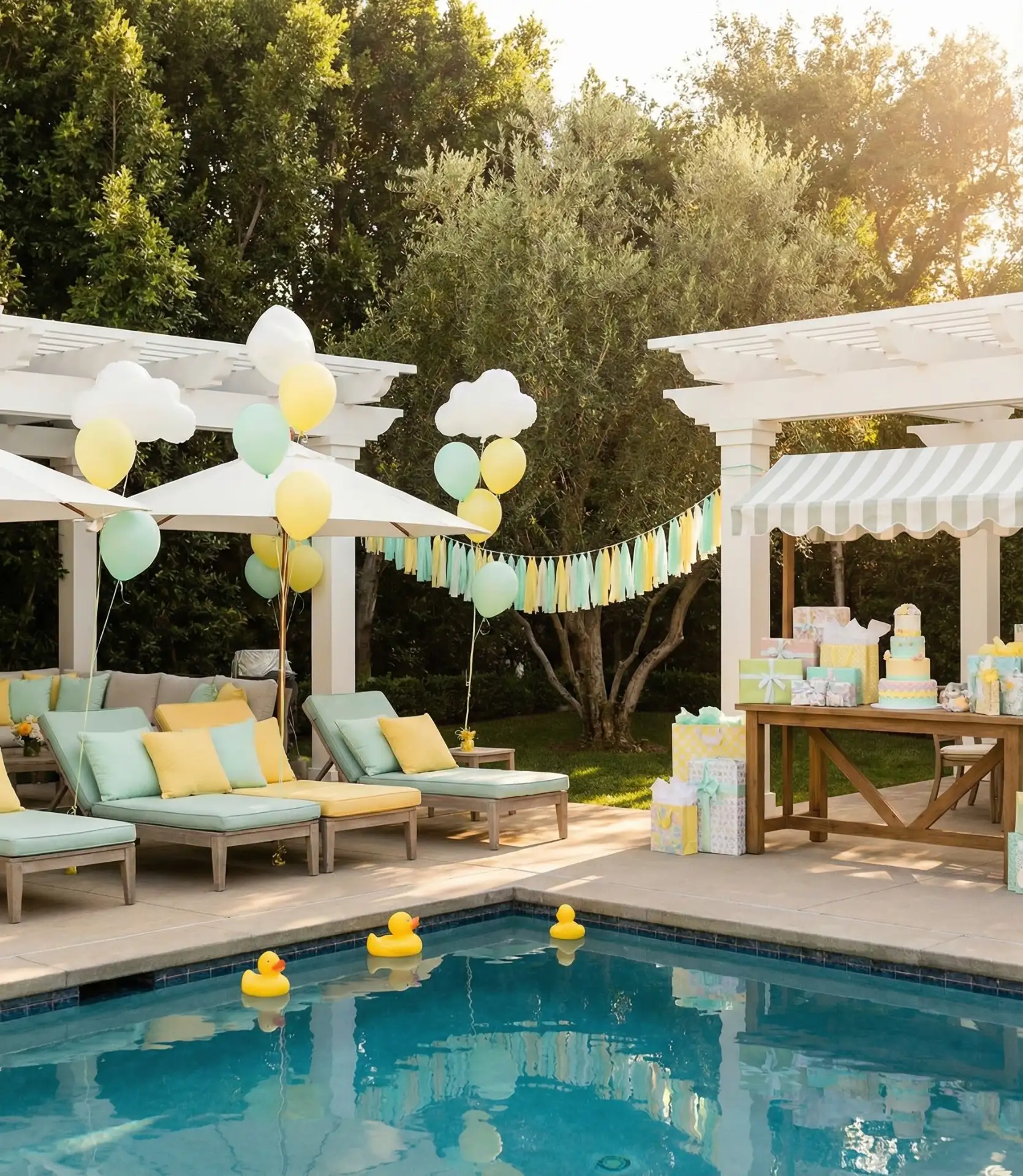 Charming Baby Shower by the Water 2