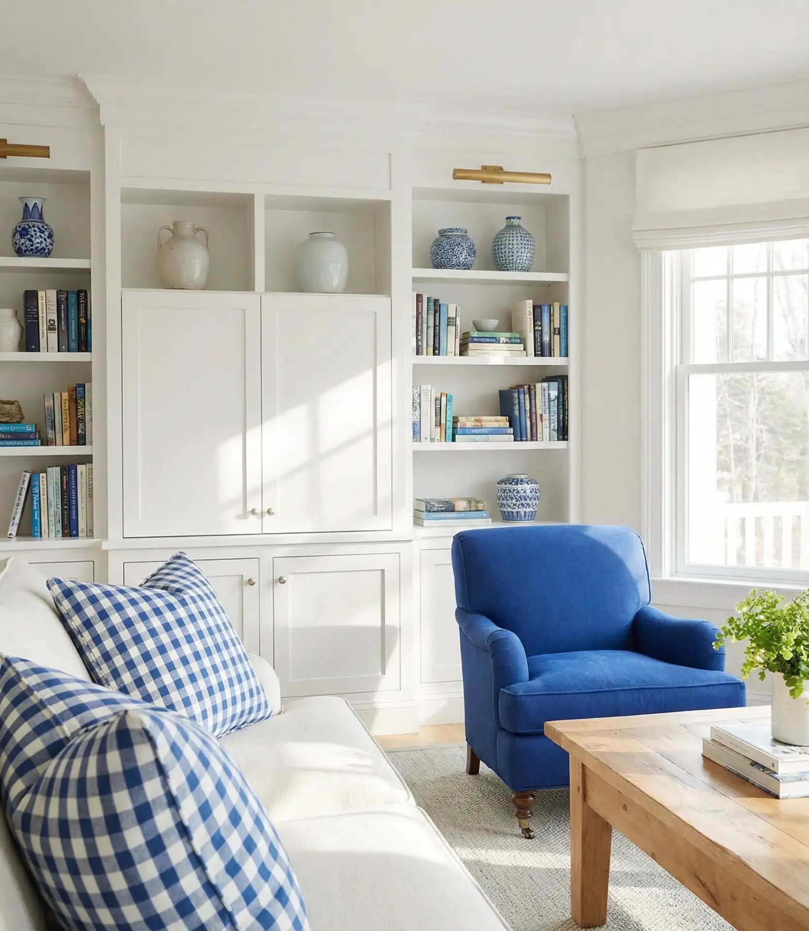 Classic Blue and White Timelessness 2