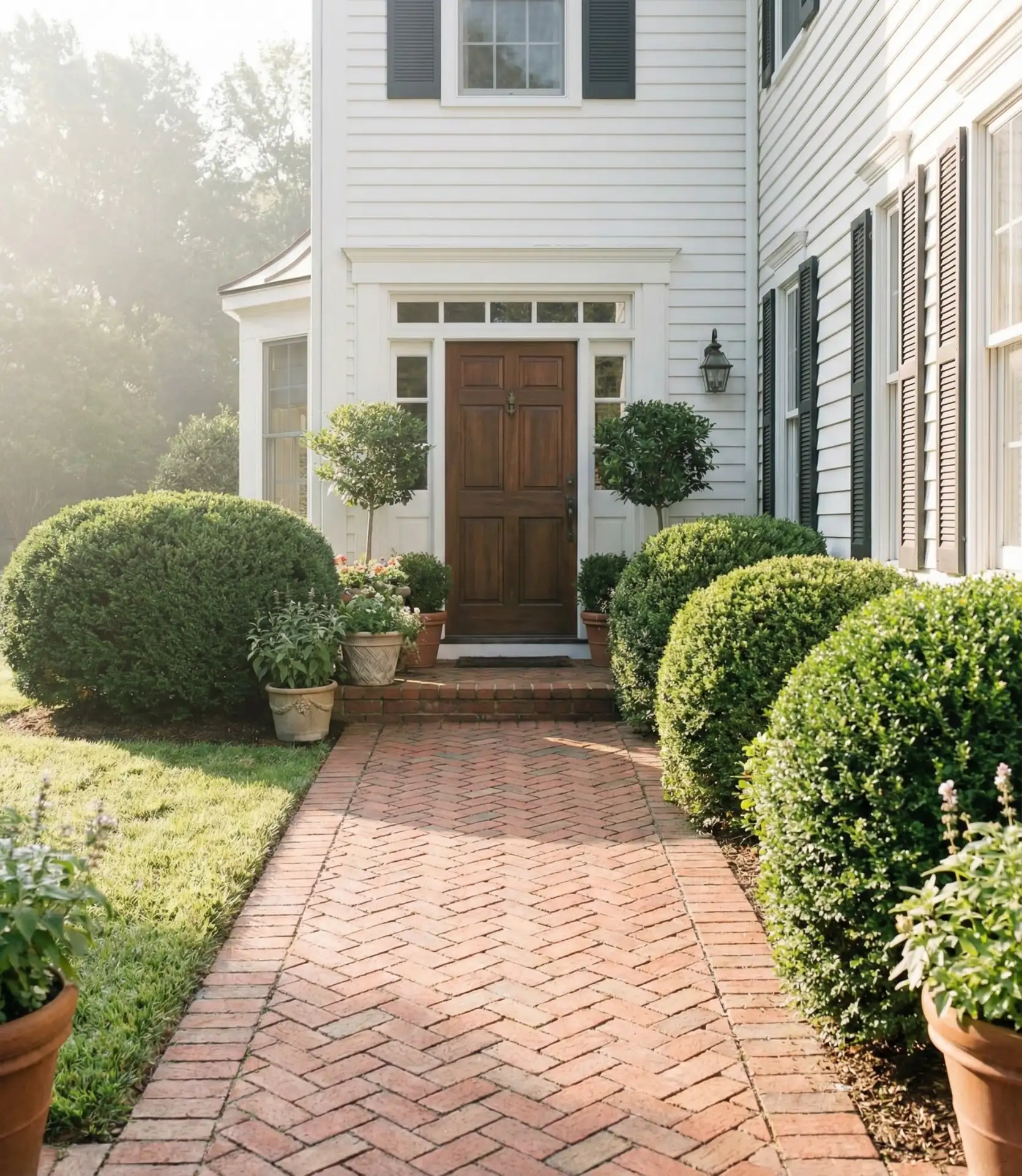 Classic Brick Herringbone Pattern 1