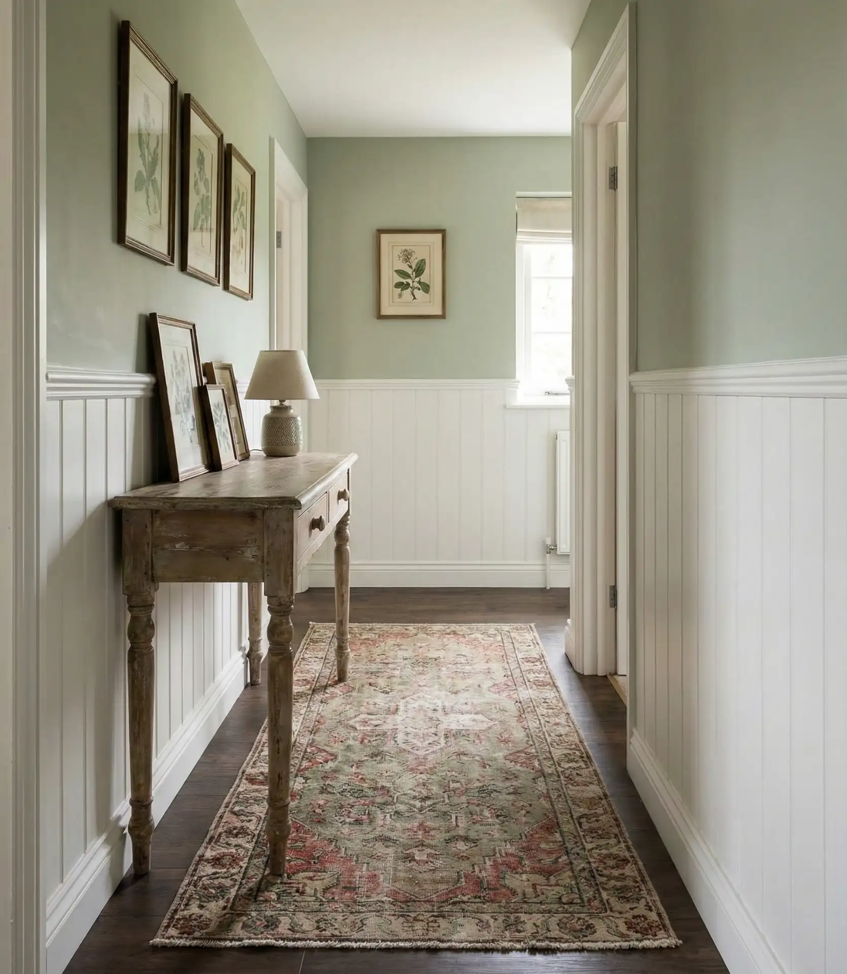 Classic Wainscot White and Color 1