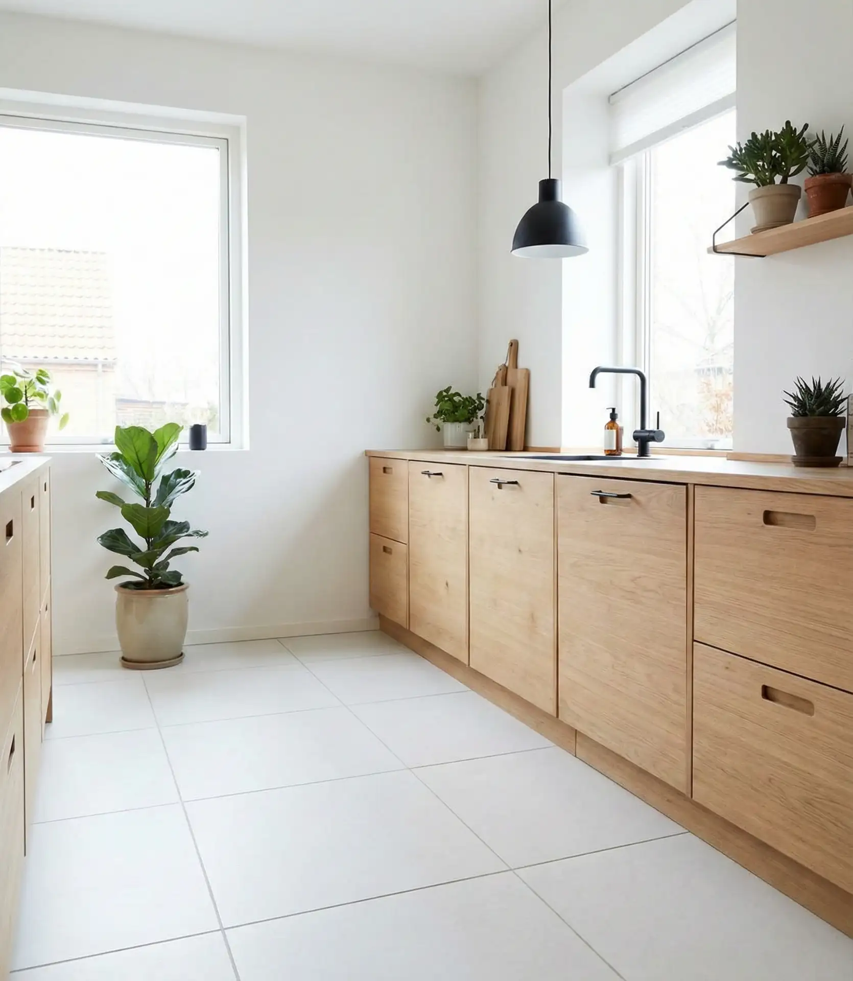 Clean White Tile Backdrop 1