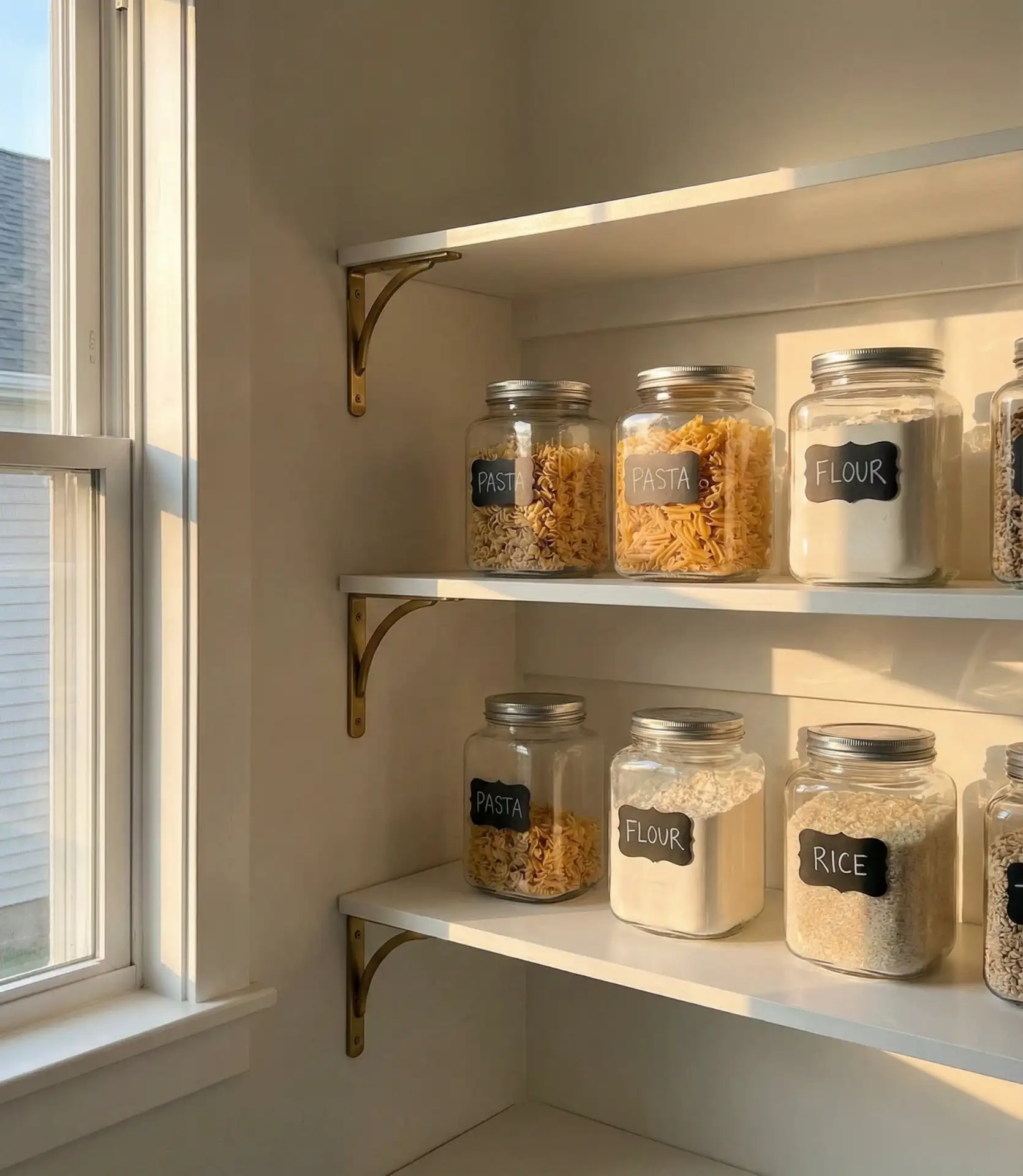 Clear Container Pantry Uniformity 2