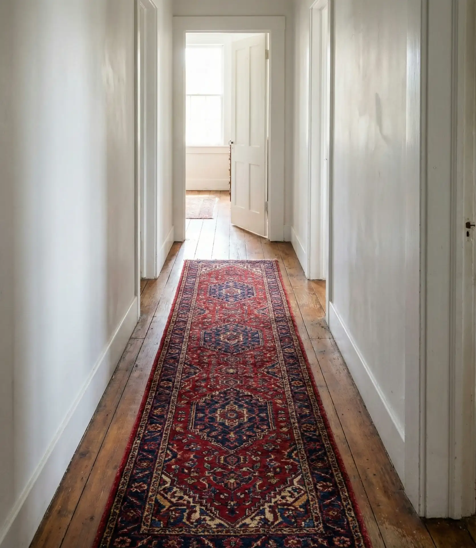 Colorful Runner Rug to Define the Zone 1