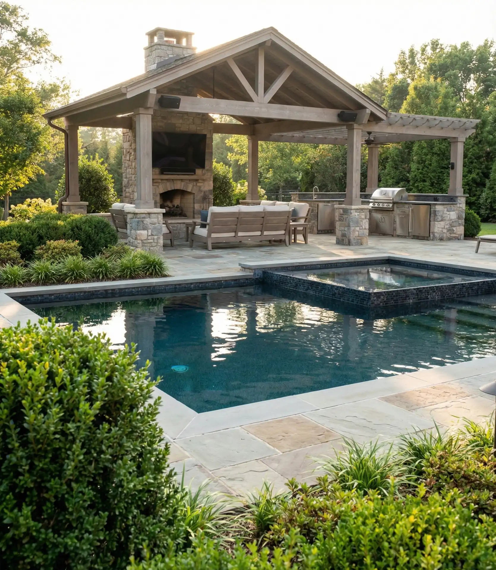 Complete Outdoor Entertainment Hub 1