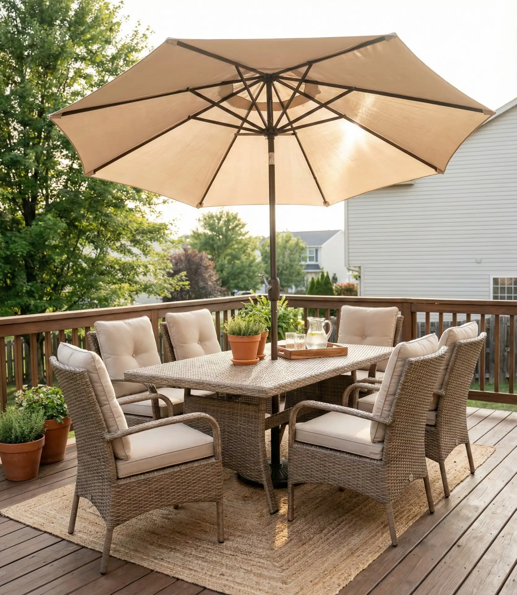 Complete Patio Set Coordination 2