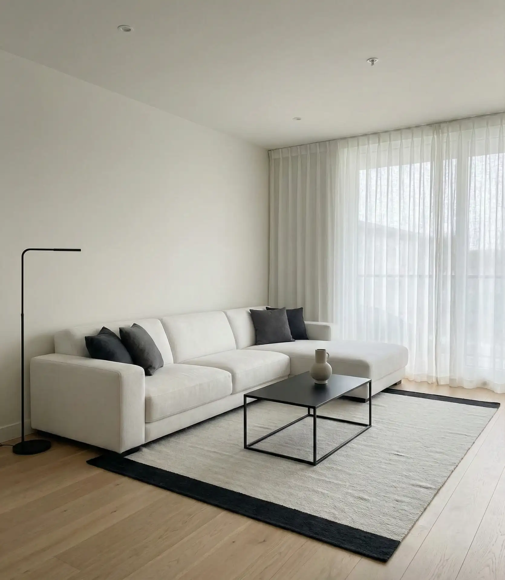 Contemporary Minimalist with Low-Profile Furniture 1