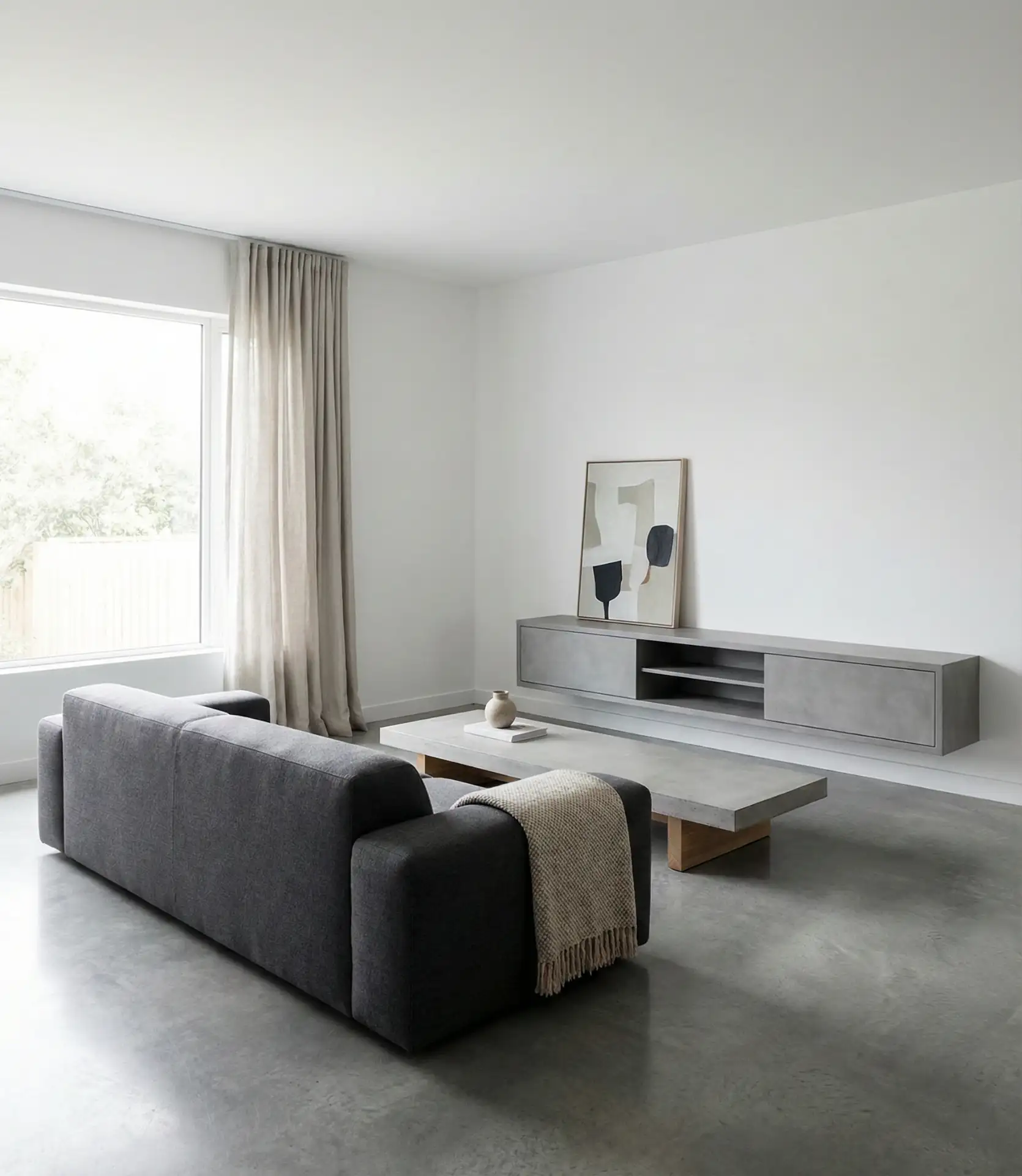 Contemporary Minimalist with Low-Profile Furniture 2
