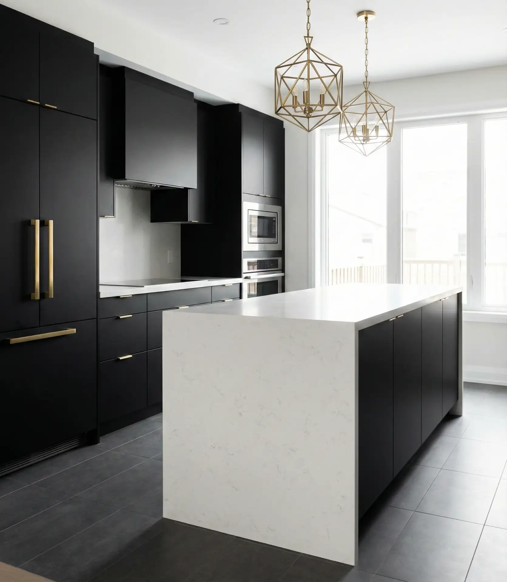 Contemporary Monochrome with Bold Hardware 1