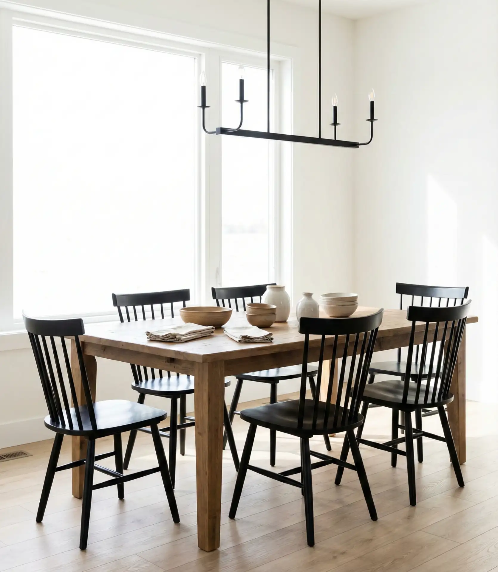 Contemporary Western Dining Room with Clean Lines 1