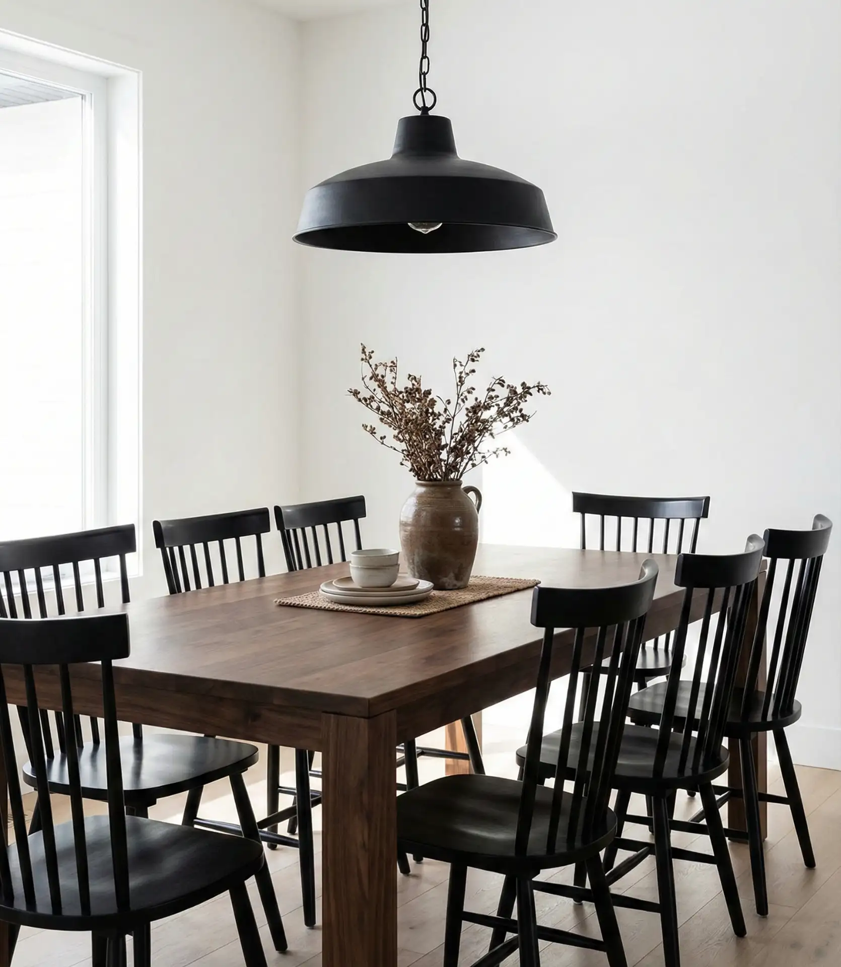 Contemporary Western Dining Room with Clean Lines 2