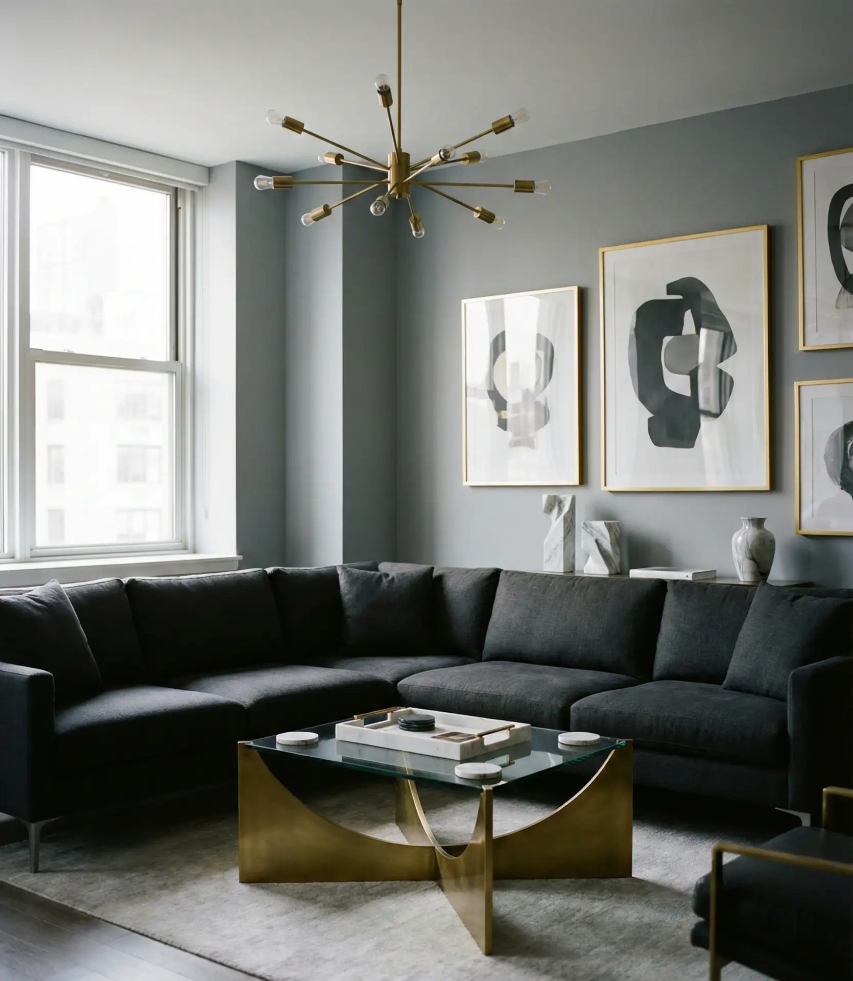 Cool Gray and Warm Brass 2