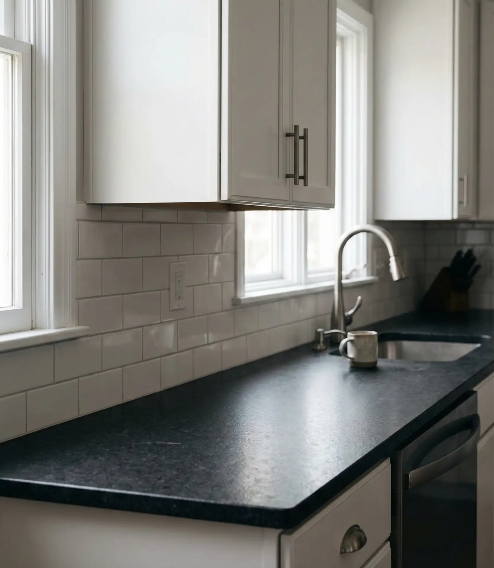 Coordinating Countertops and Backsplash 1