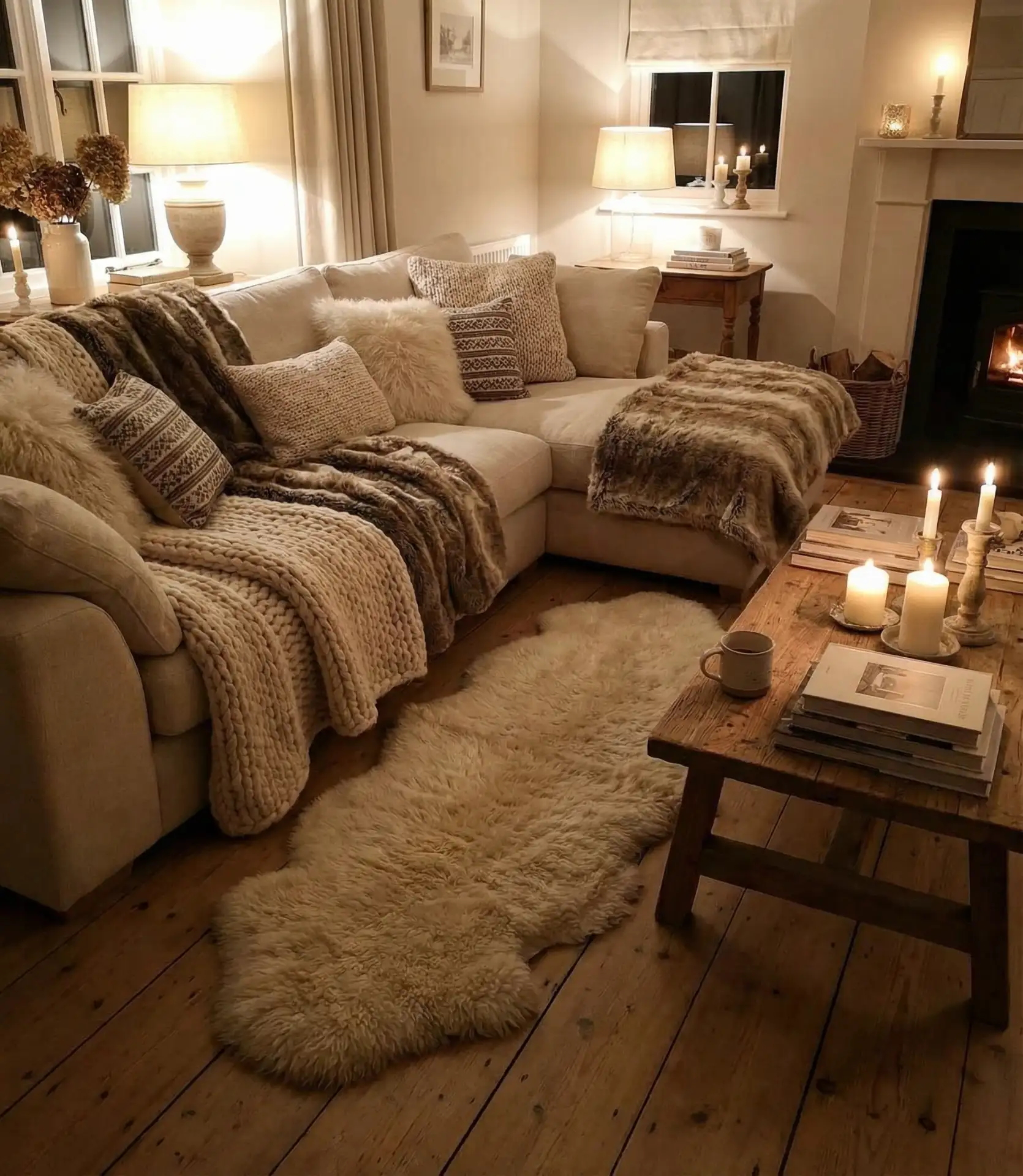 Cosy Hygge-Inspired Living Room 2