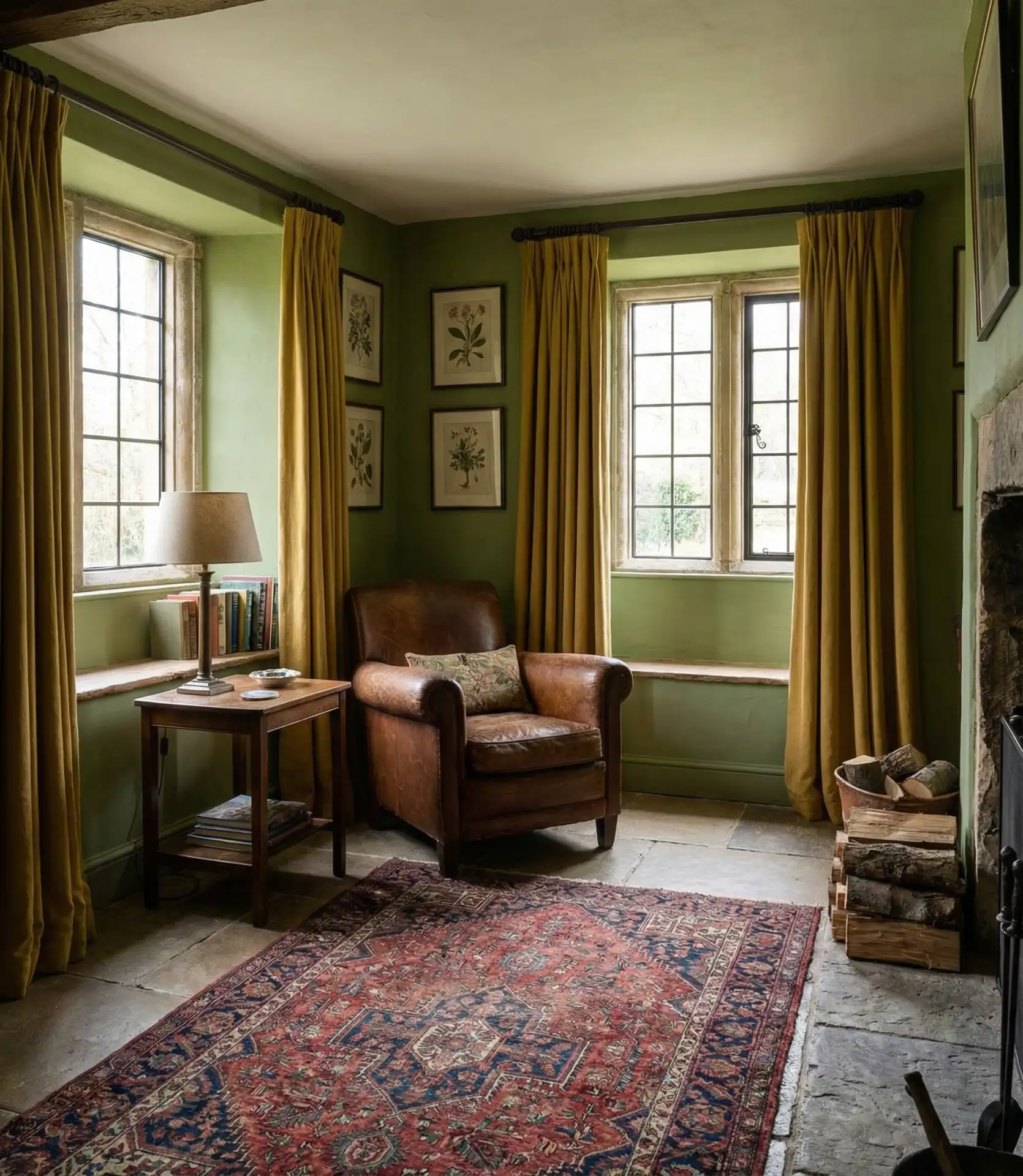 Cottage Living Room Inspiration from English Countryside 2